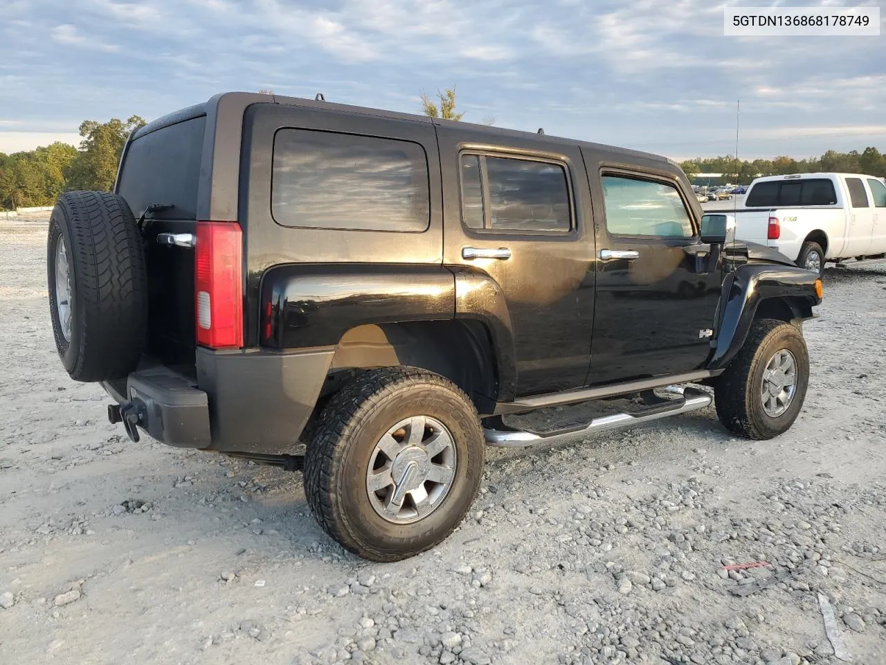 2006 Hummer H3 VIN: 5GTDN136868178749 Lot: 75486784