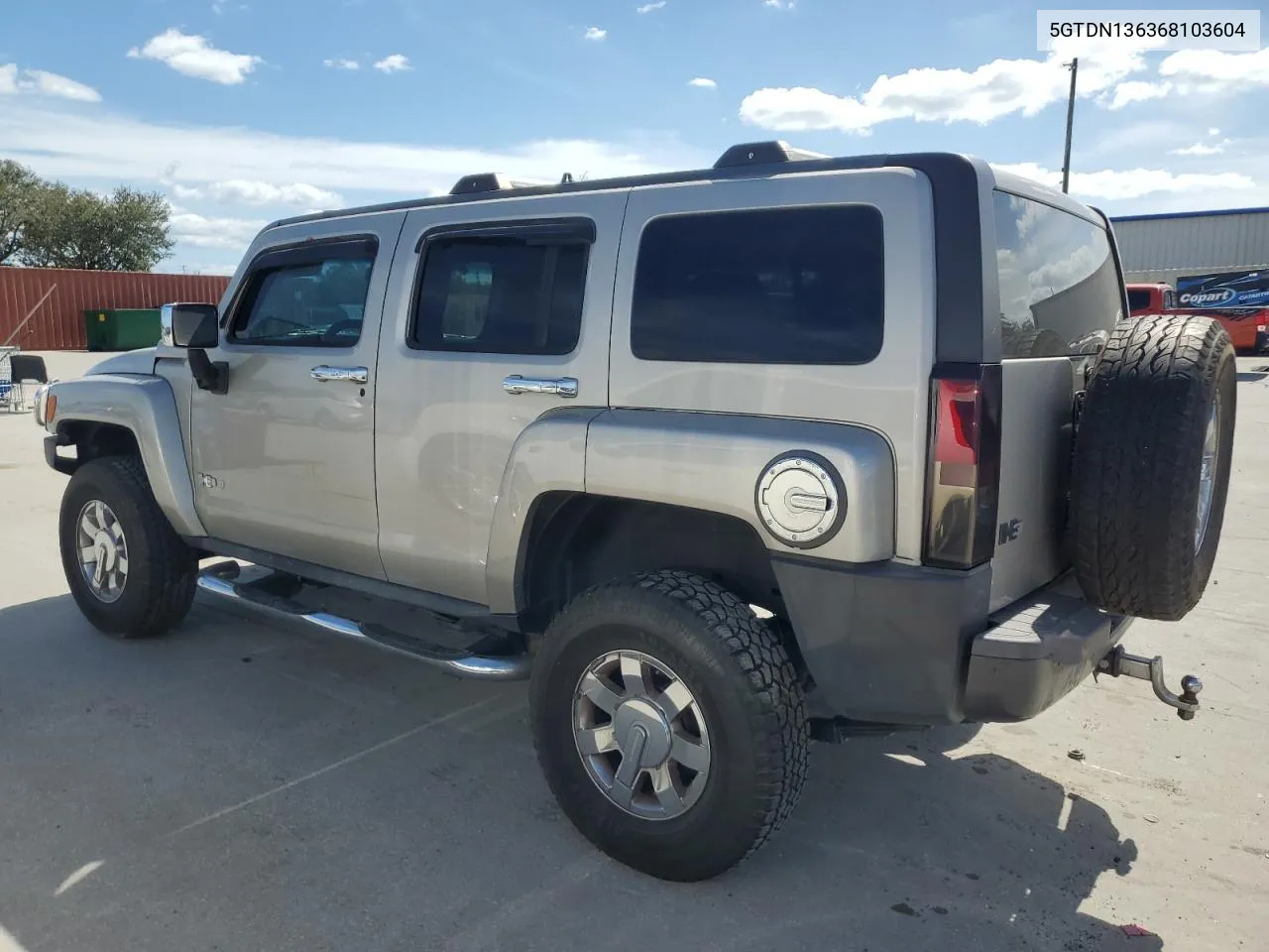 2006 Hummer H3 VIN: 5GTDN136368103604 Lot: 76882364