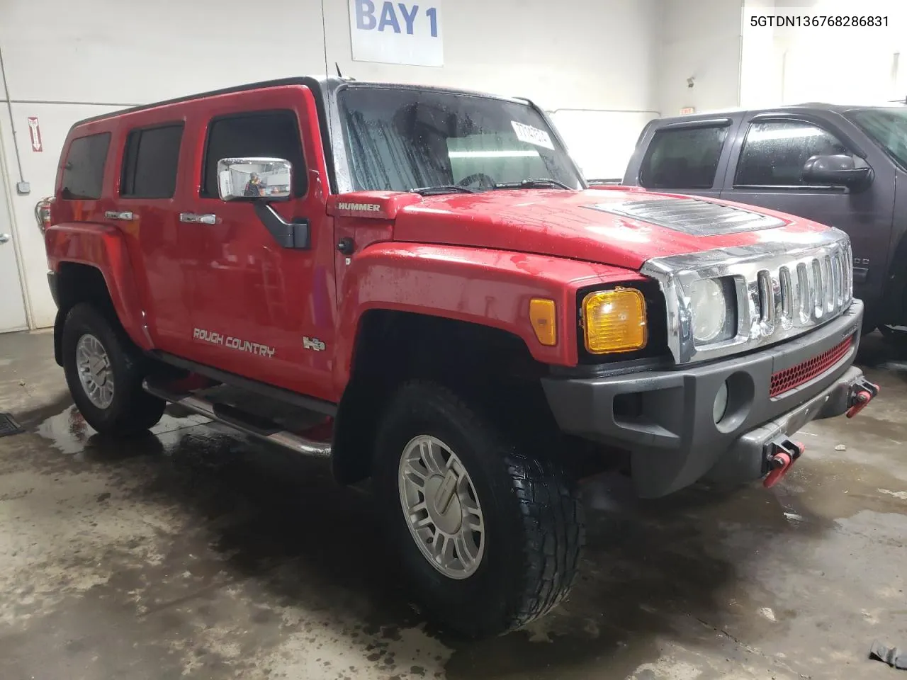 2006 Hummer H3 VIN: 5GTDN136768286831 Lot: 77147574