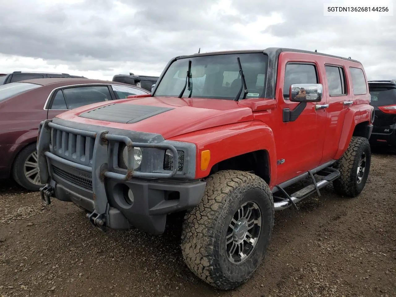 2006 Hummer H3 VIN: 5GTDN136268144256 Lot: 78409014