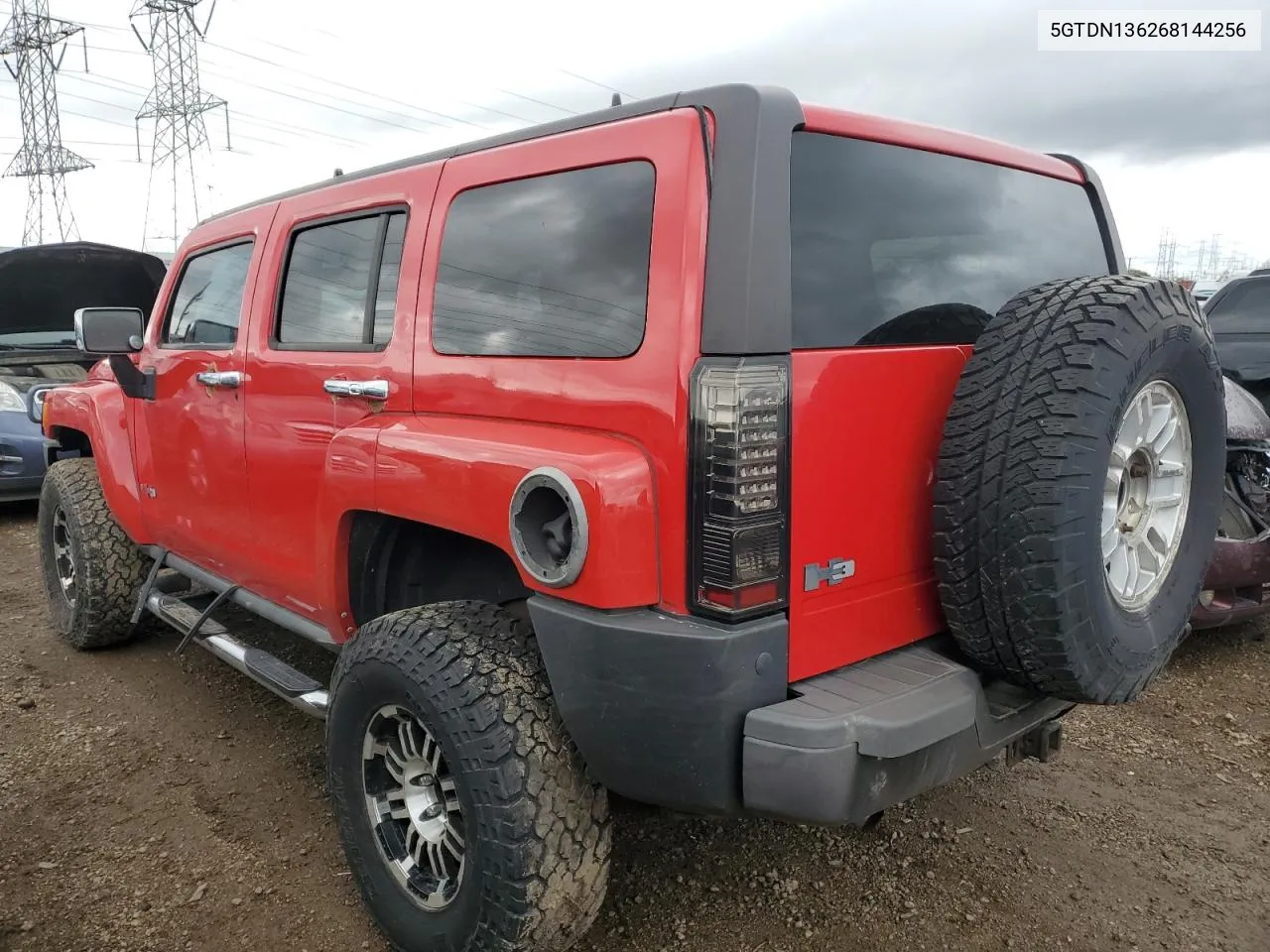 2006 Hummer H3 VIN: 5GTDN136268144256 Lot: 78409014