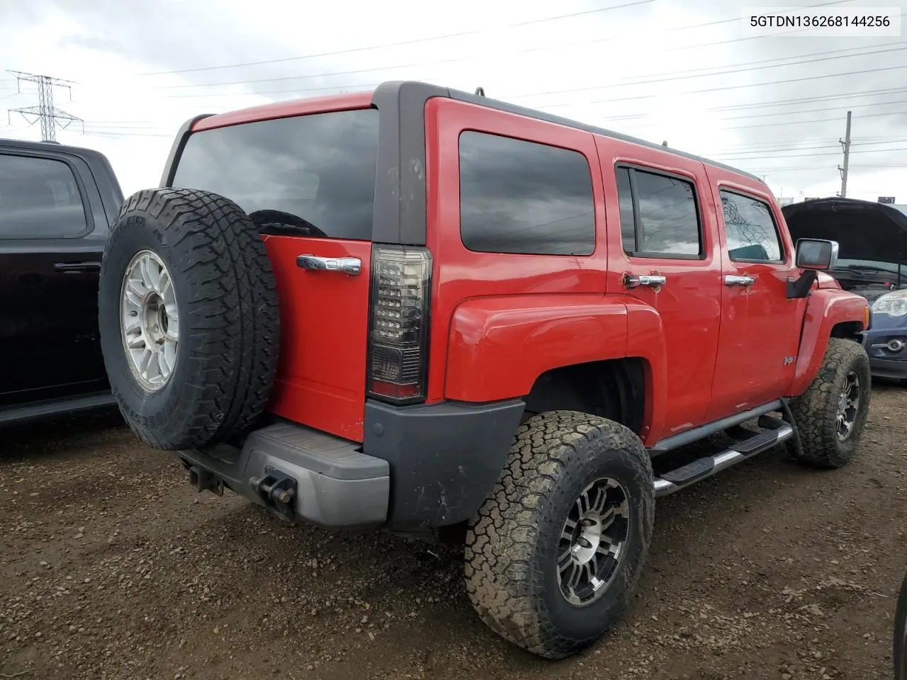 2006 Hummer H3 VIN: 5GTDN136268144256 Lot: 78409014