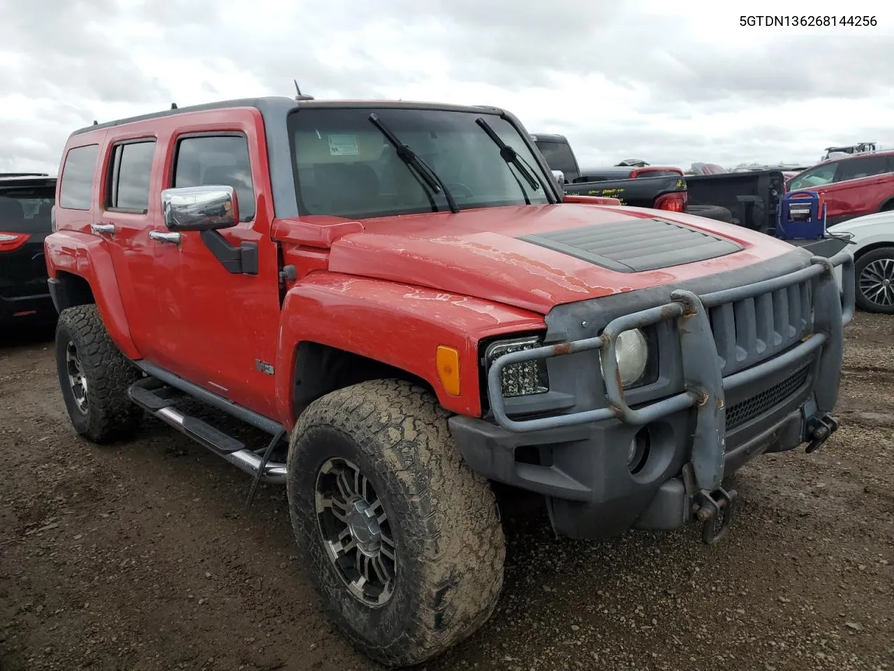 2006 Hummer H3 VIN: 5GTDN136268144256 Lot: 78409014