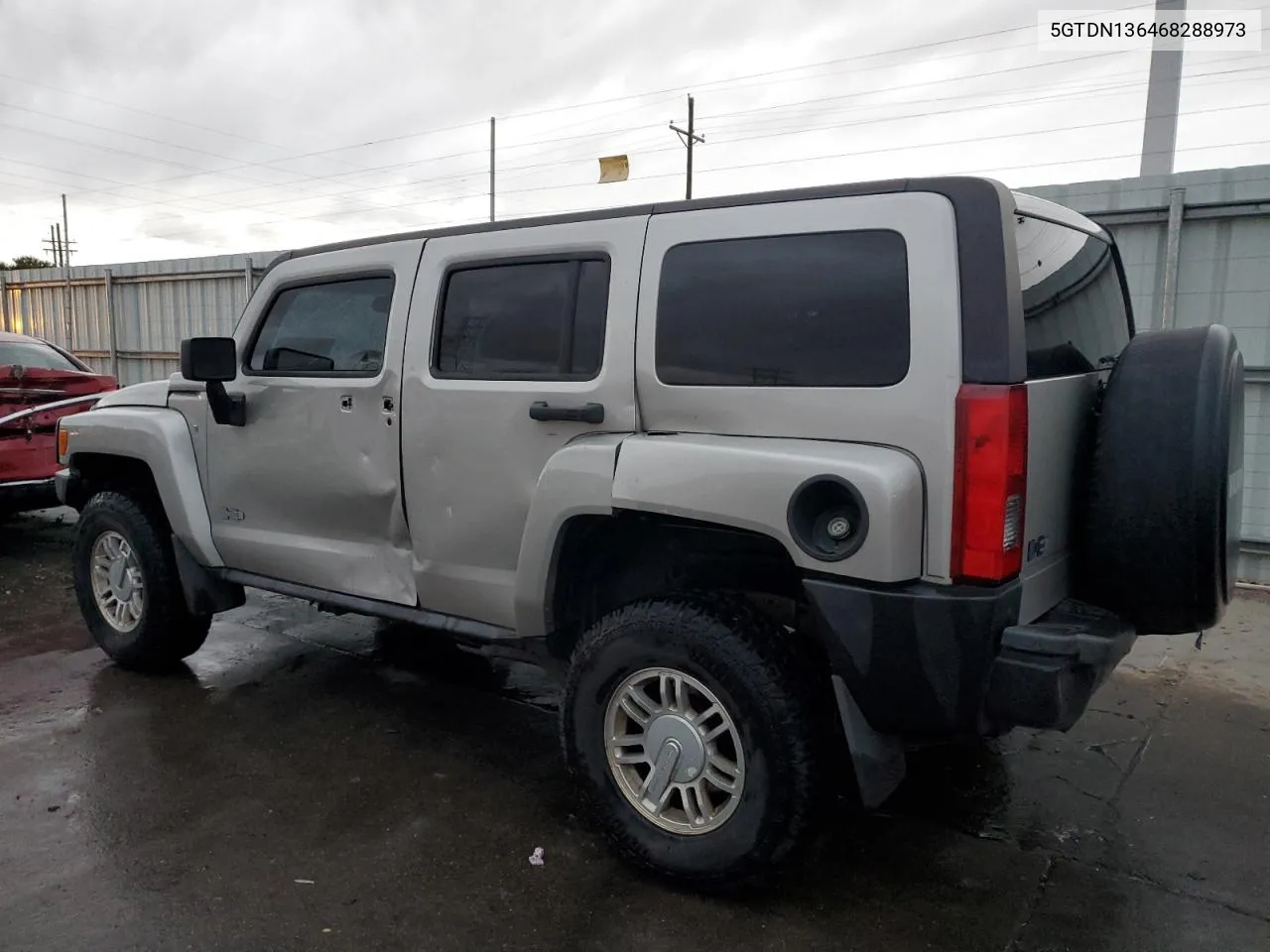 2006 Hummer H3 VIN: 5GTDN136468288973 Lot: 79489784