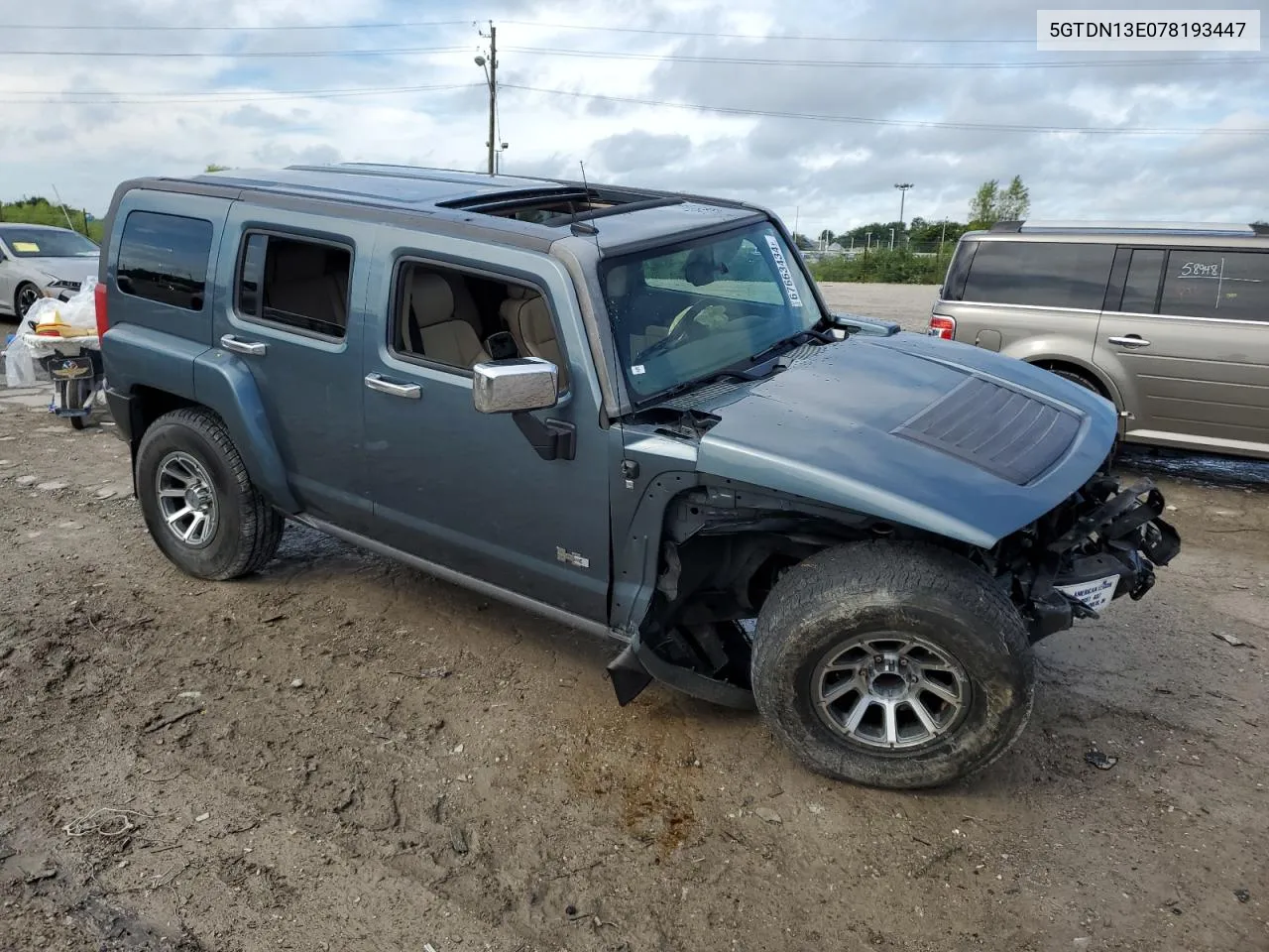 5GTDN13E078193447 2007 Hummer H3