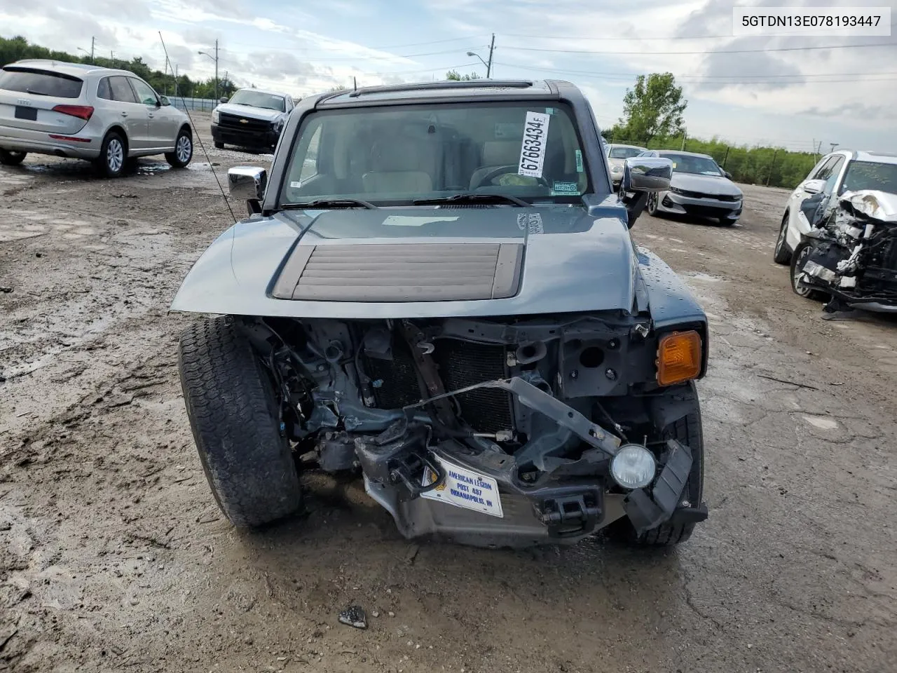 5GTDN13E078193447 2007 Hummer H3