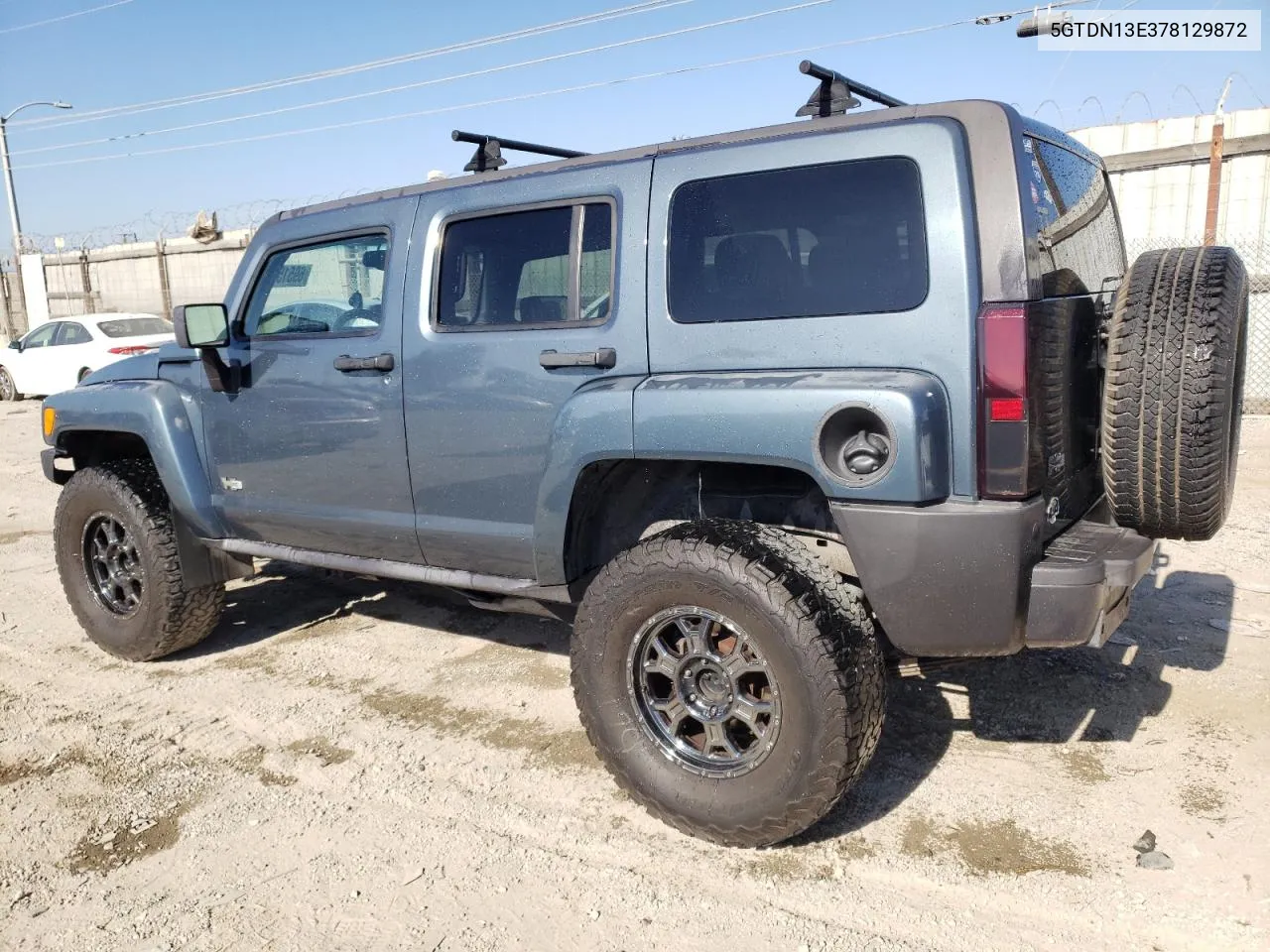 2007 Hummer H3 VIN: 5GTDN13E378129872 Lot: 69515974