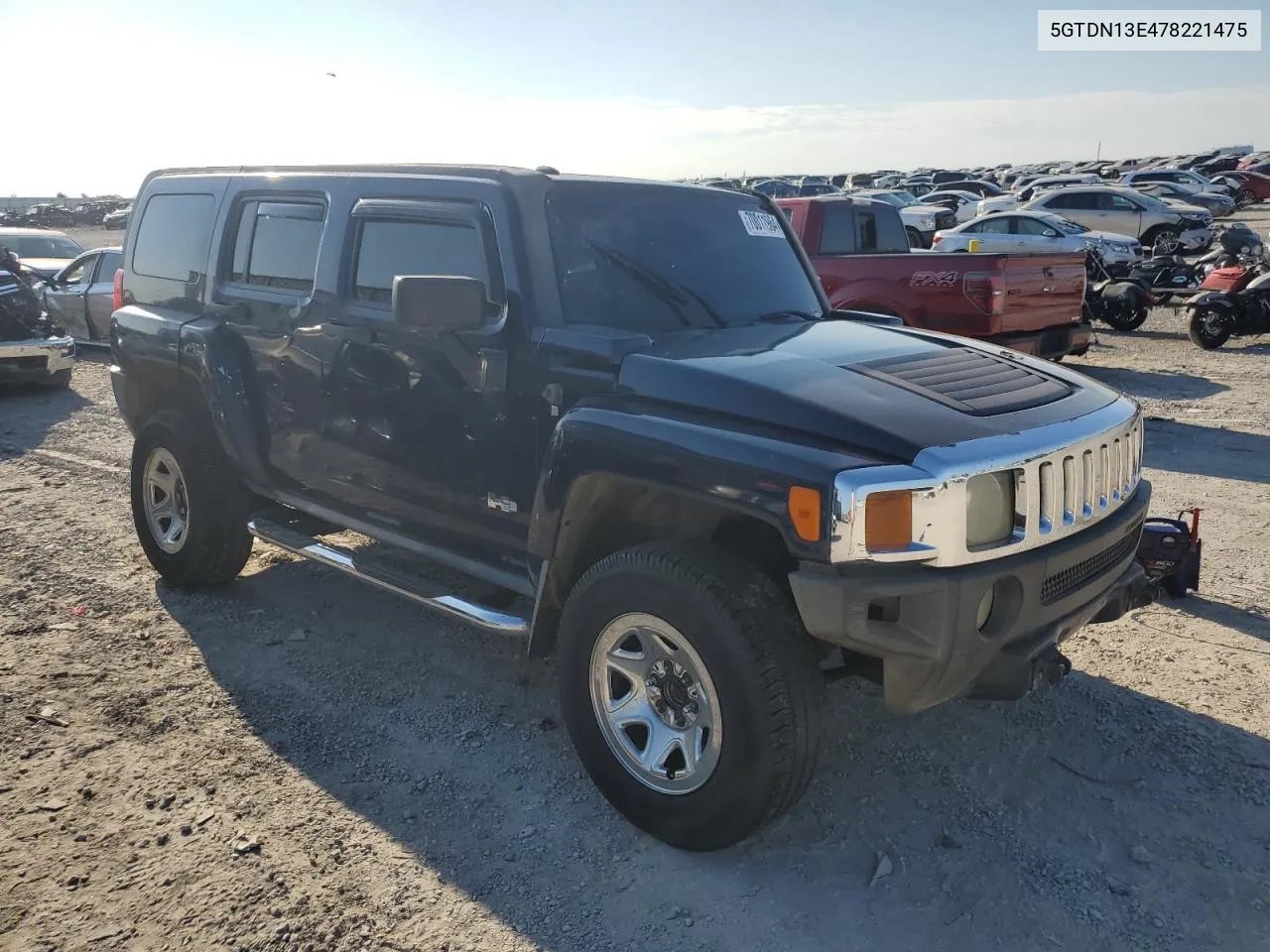 5GTDN13E478221475 2007 Hummer H3