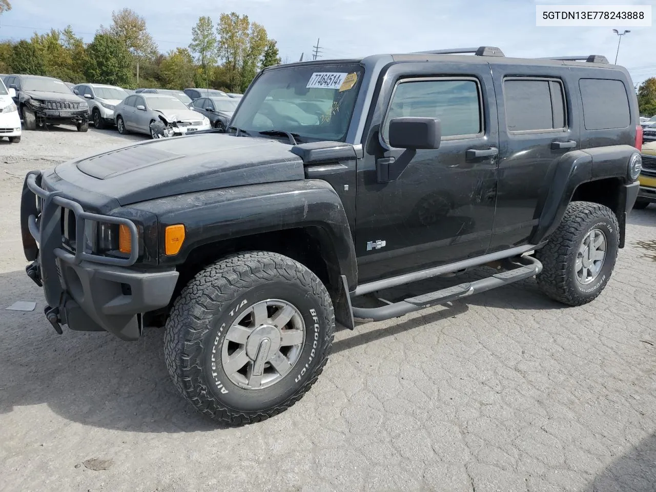 5GTDN13E778243888 2007 Hummer H3