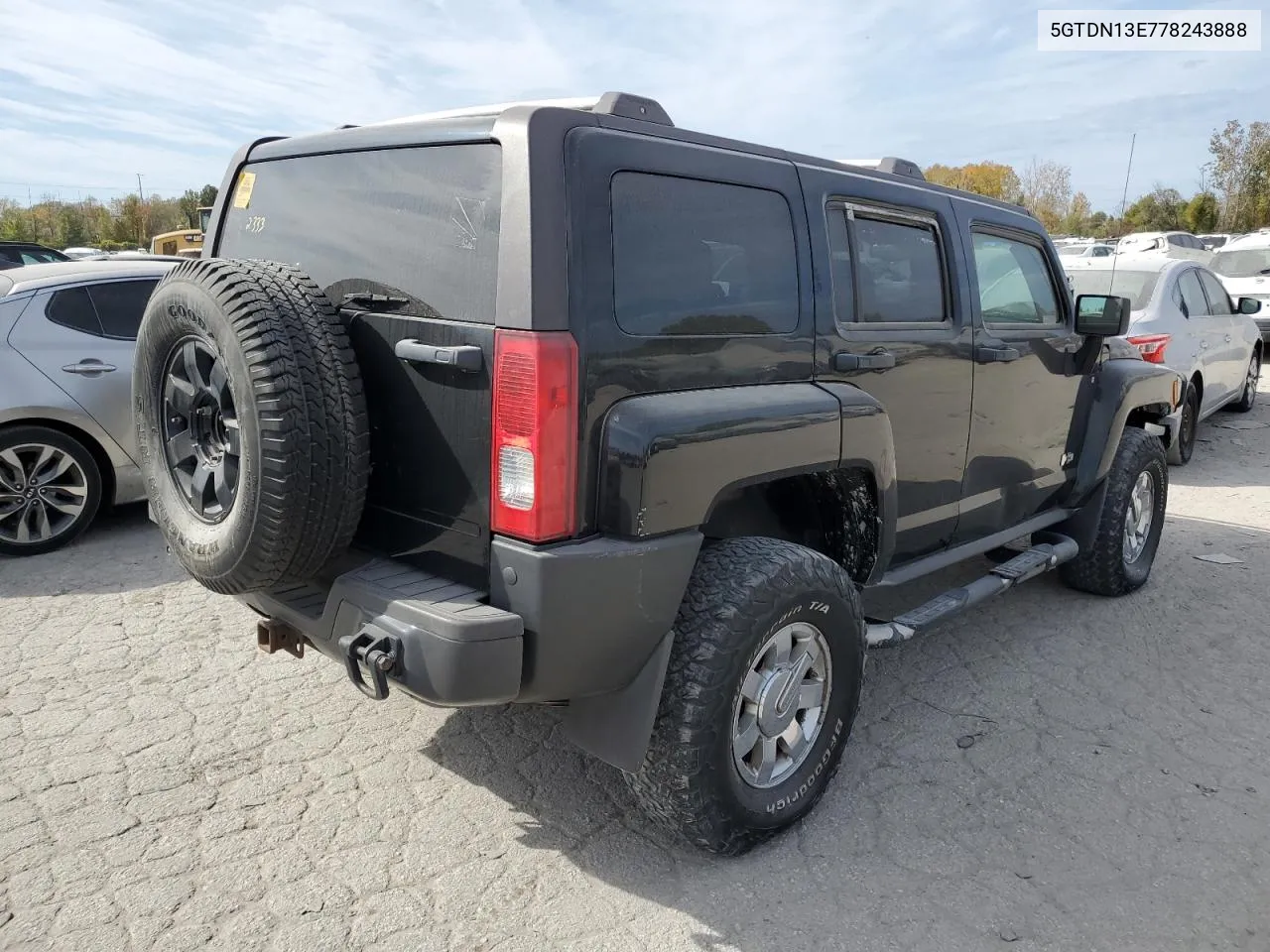 5GTDN13E778243888 2007 Hummer H3