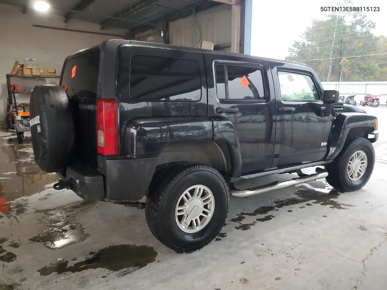 2008 Hummer H3 VIN: 5GTEN13E588115123 Lot: 73175264