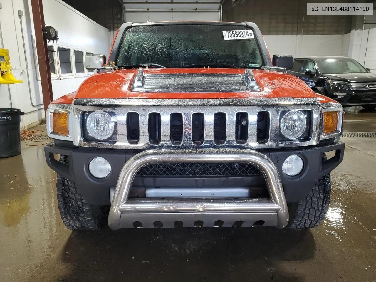 2008 Hummer H3 VIN: 5GTEN13E488114190 Lot: 73698974