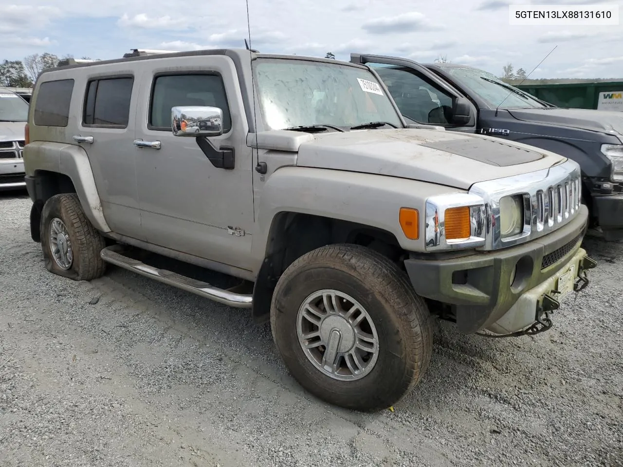 2008 Hummer H3 Alpha VIN: 5GTEN13LX88131610 Lot: 75103244