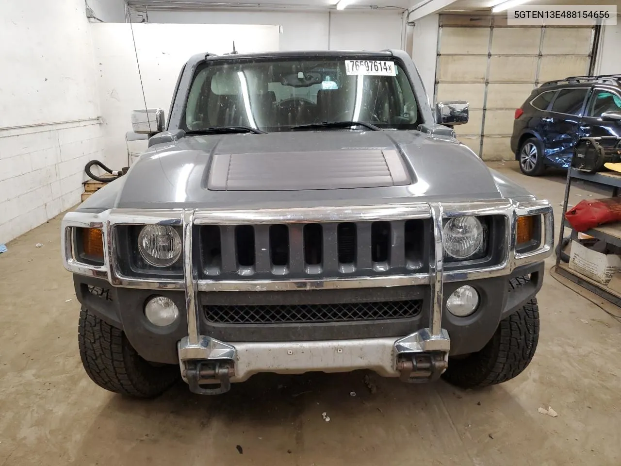 2008 Hummer H3 VIN: 5GTEN13E488154656 Lot: 76597614