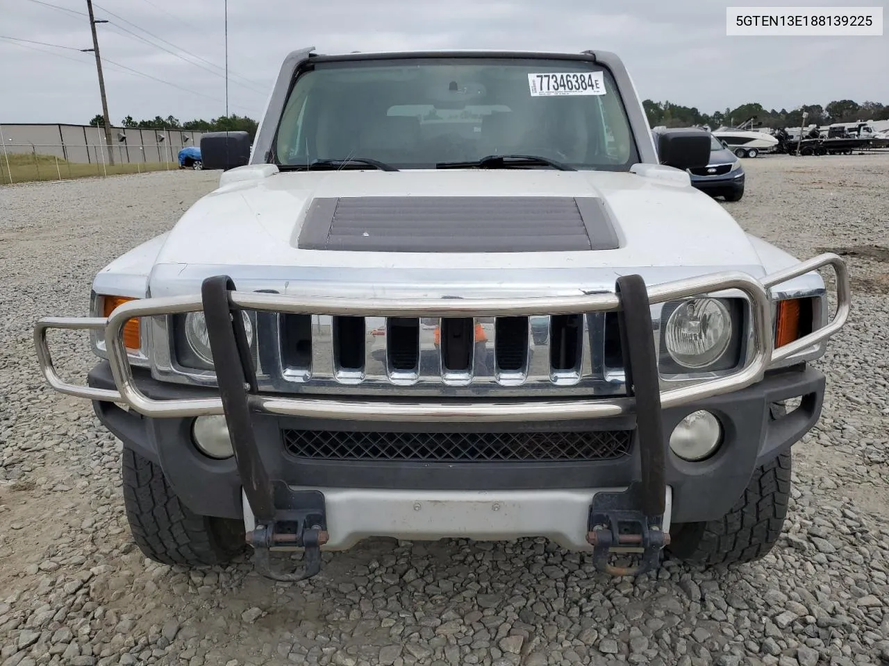 2008 Hummer H3 VIN: 5GTEN13E188139225 Lot: 77346384