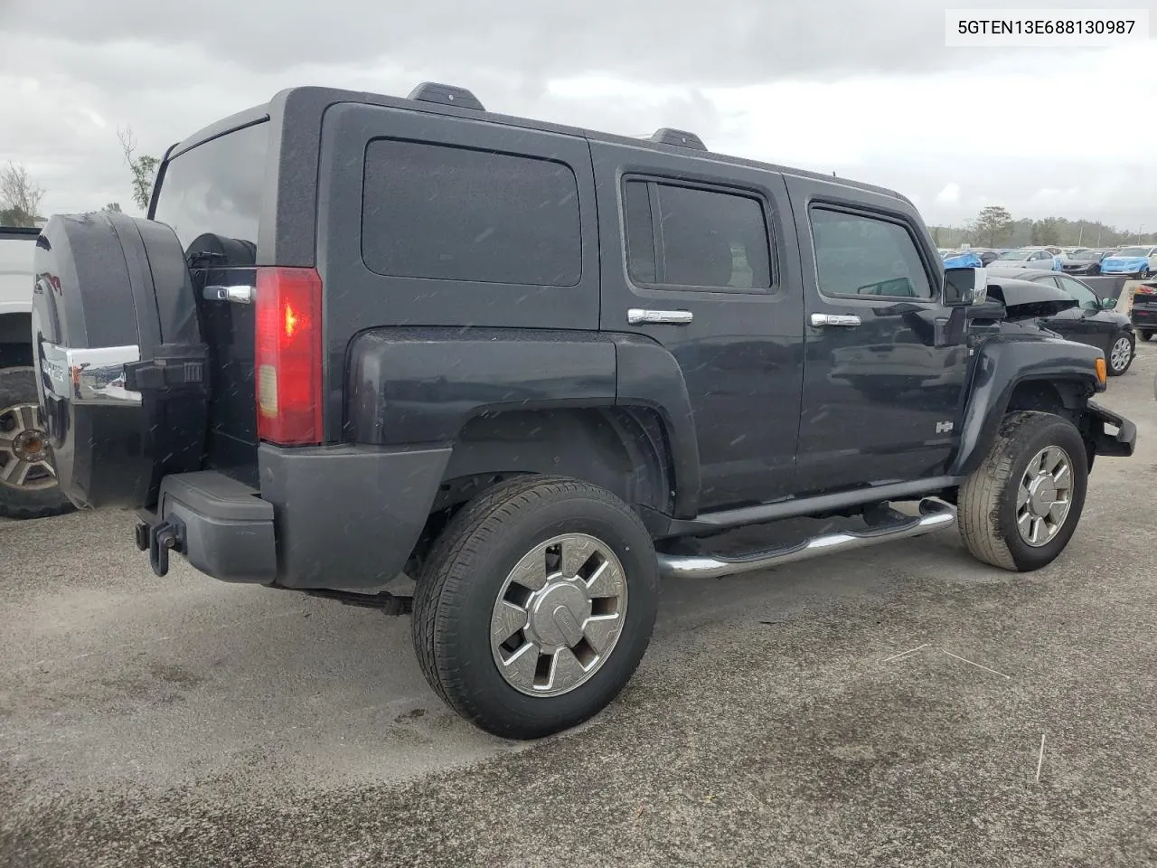 2008 Hummer H3 VIN: 5GTEN13E688130987 Lot: 78664204