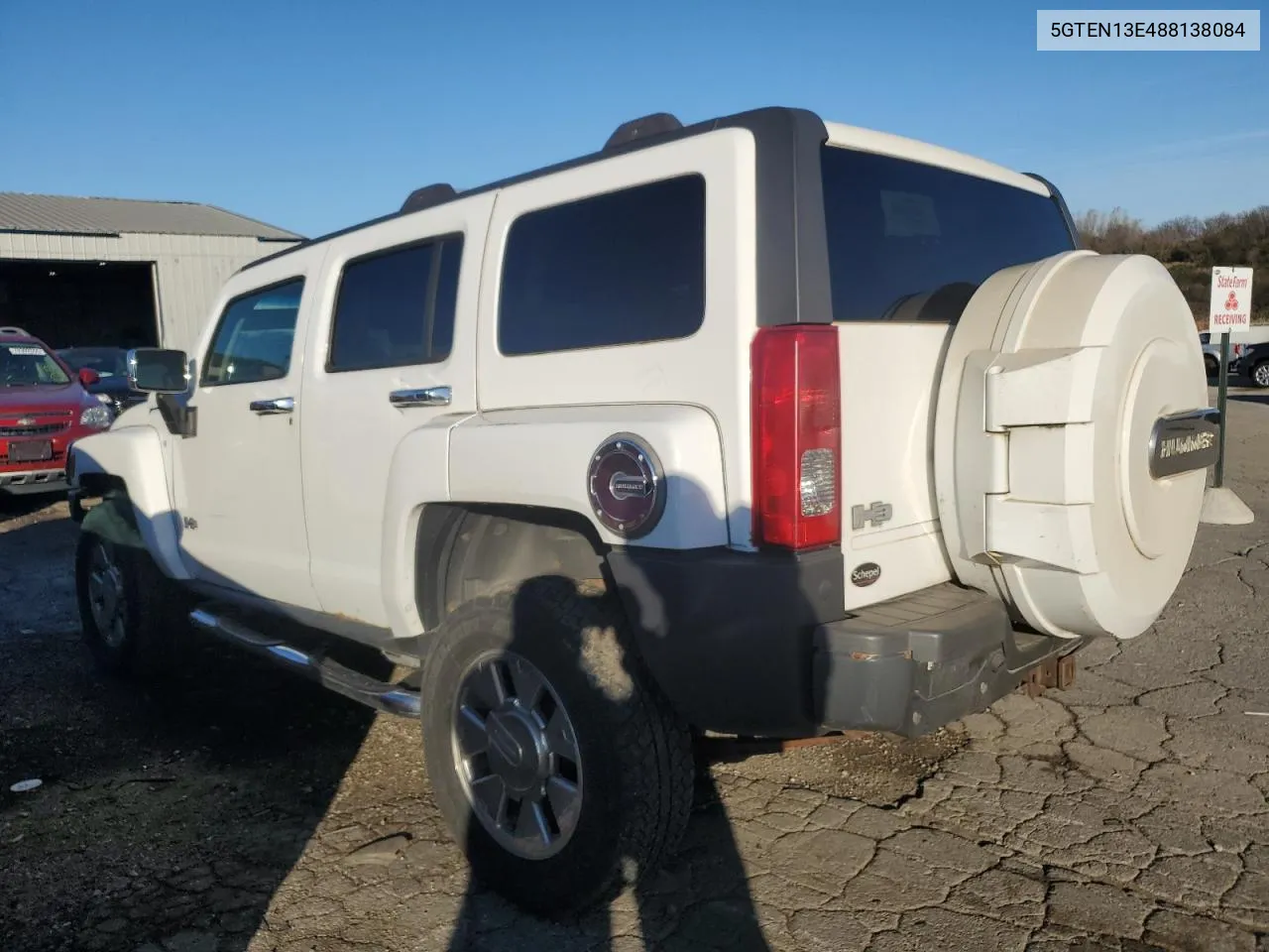 2008 Hummer H3 VIN: 5GTEN13E488138084 Lot: 79616464