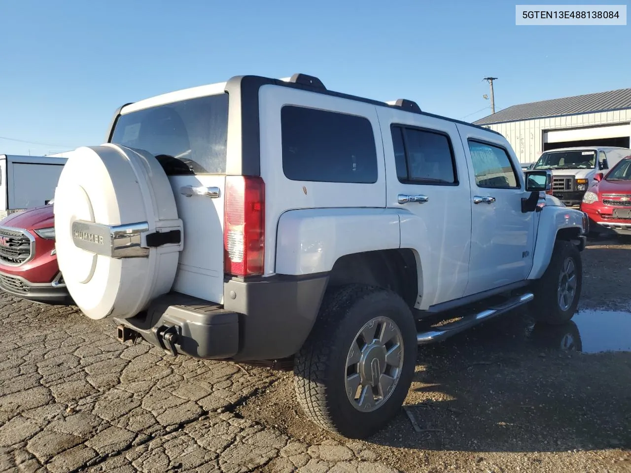 2008 Hummer H3 VIN: 5GTEN13E488138084 Lot: 79616464