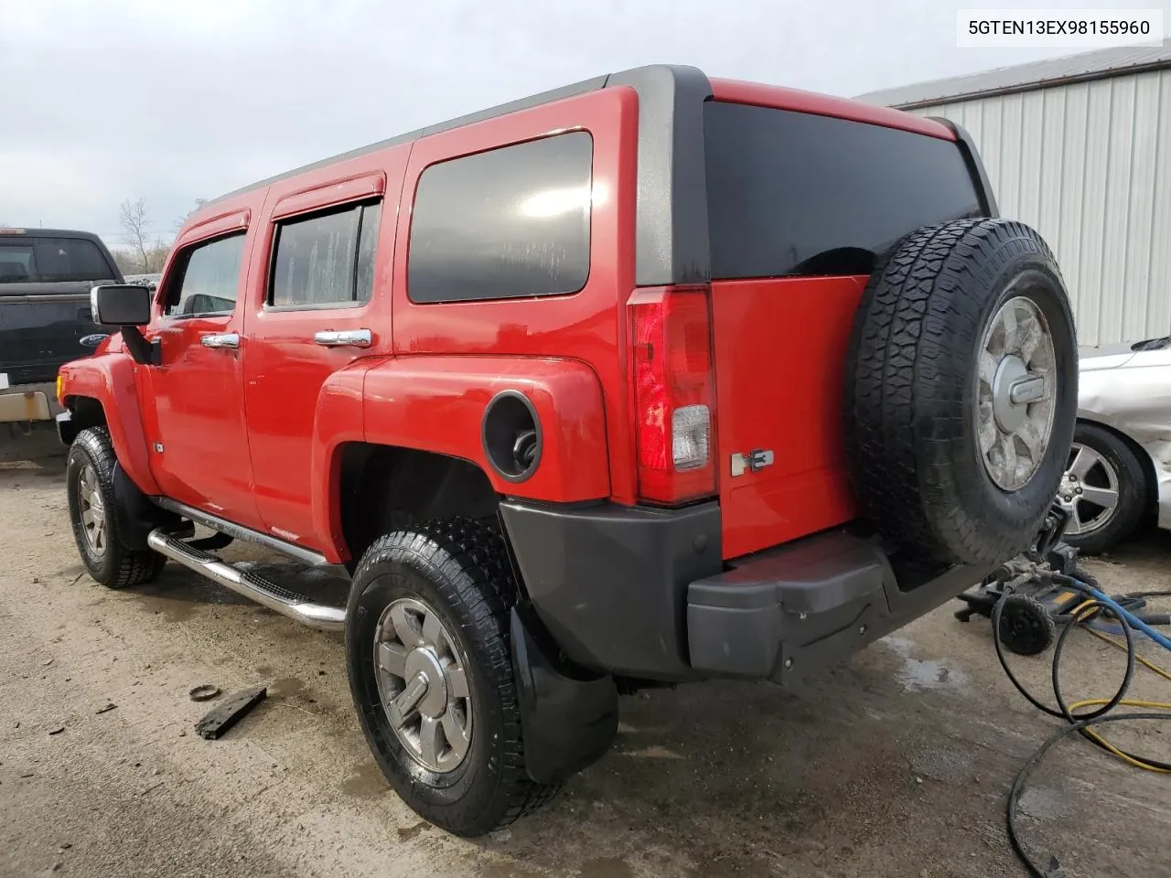 2009 Hummer H3 VIN: 5GTEN13EX98155960 Lot: 79430484