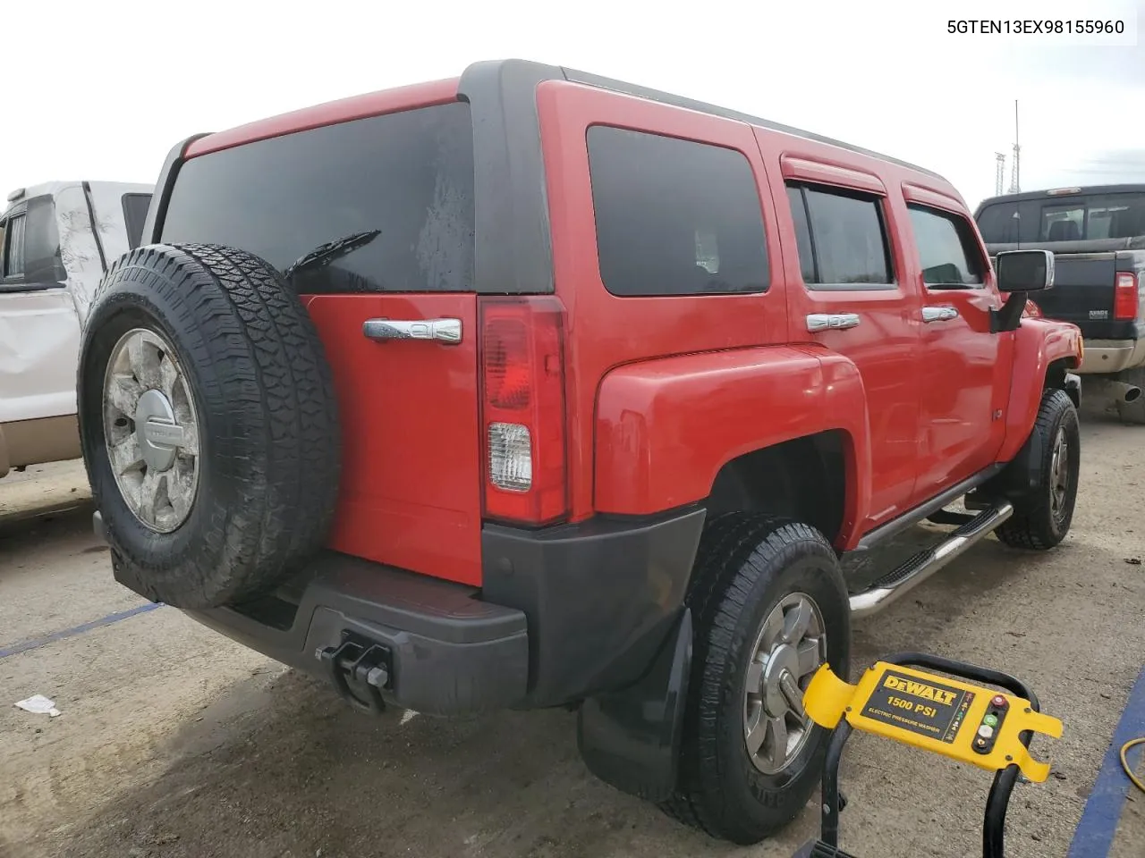 2009 Hummer H3 VIN: 5GTEN13EX98155960 Lot: 79430484