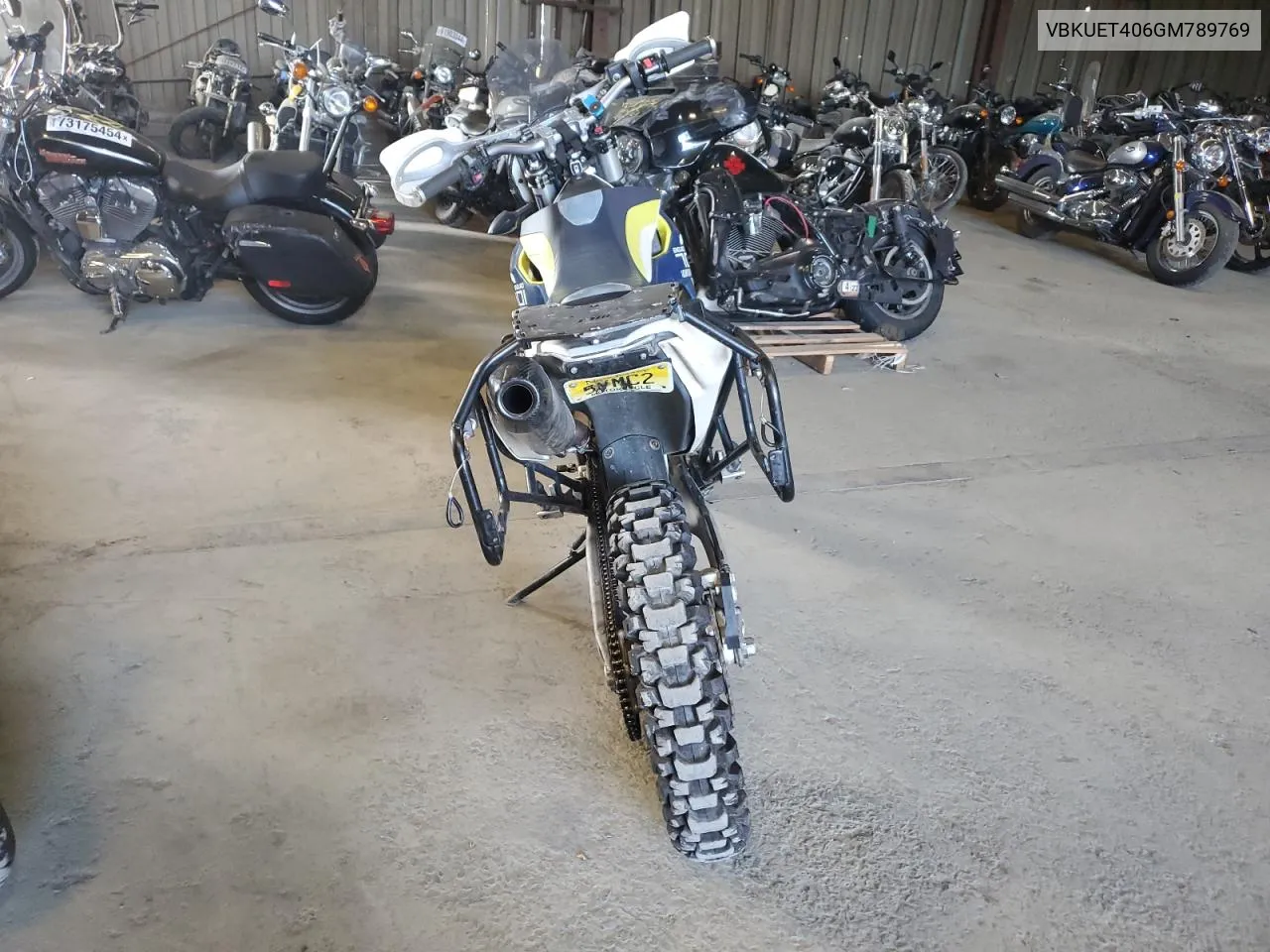 2016 Husqvarna 701 Enduro VIN: VBKUET406GM789769 Lot: 73685614