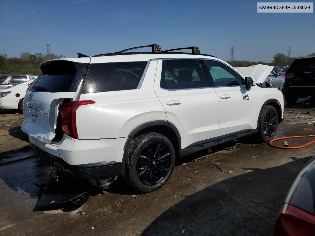 2023 Hyundai Palisade Xrt VIN: KM8R3DGE4PU638029 Lot: 75487984