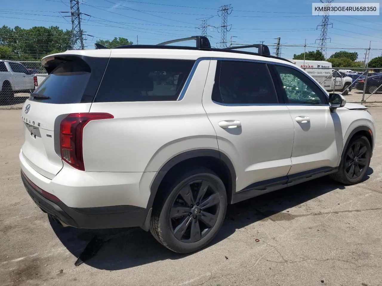 2024 Hyundai Palisade Xrt VIN: KM8R3DGE4RU658350 Lot: 60864514