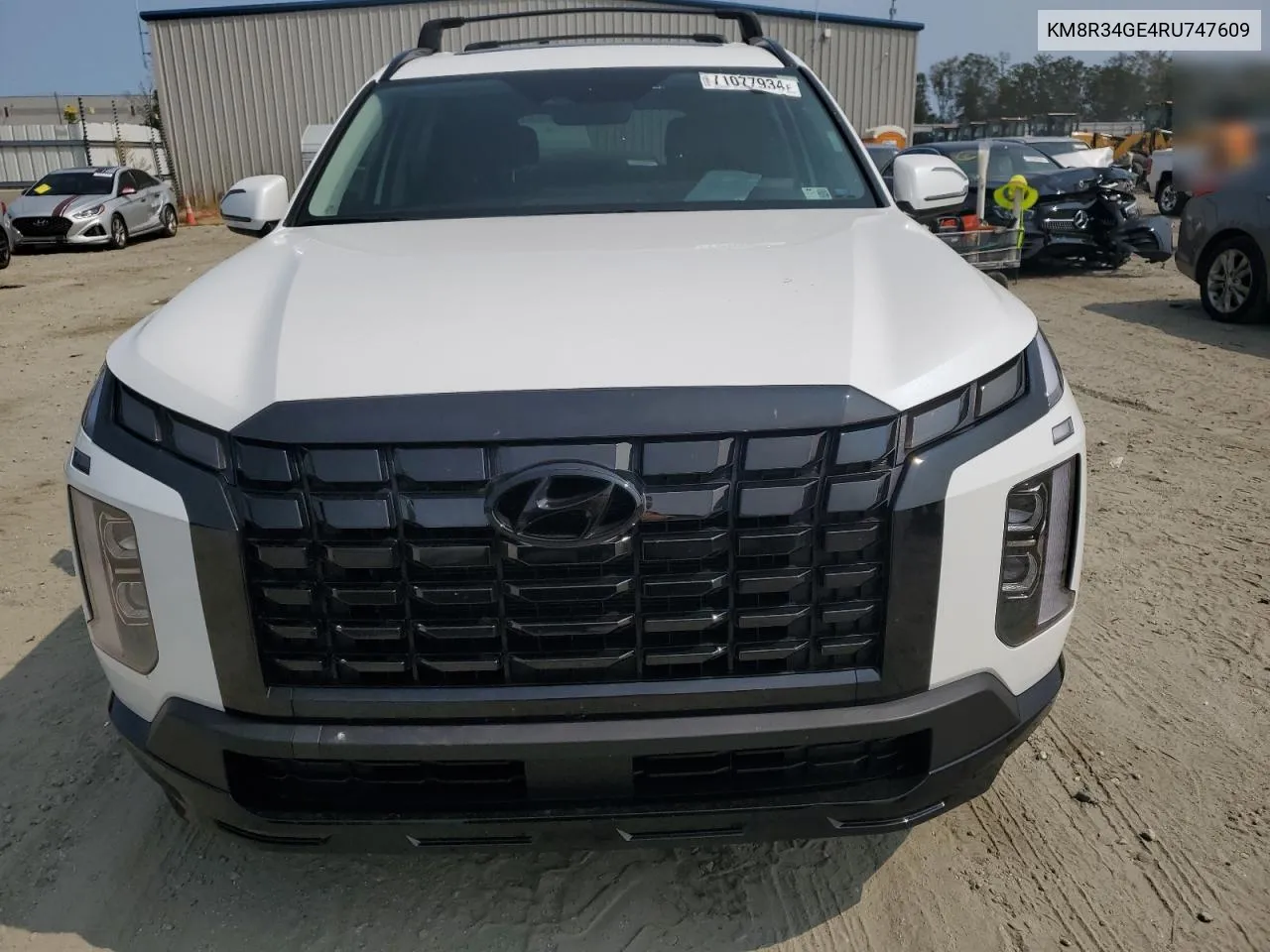 2024 Hyundai Palisade Xrt VIN: KM8R34GE4RU747609 Lot: 71077934