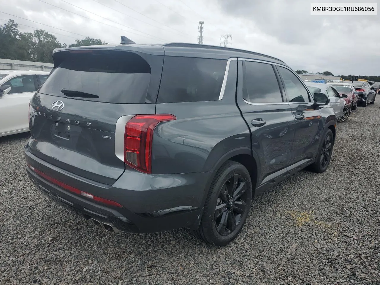 2024 Hyundai Palisade Xrt VIN: KM8R3DGE1RU686056 Lot: 74942404