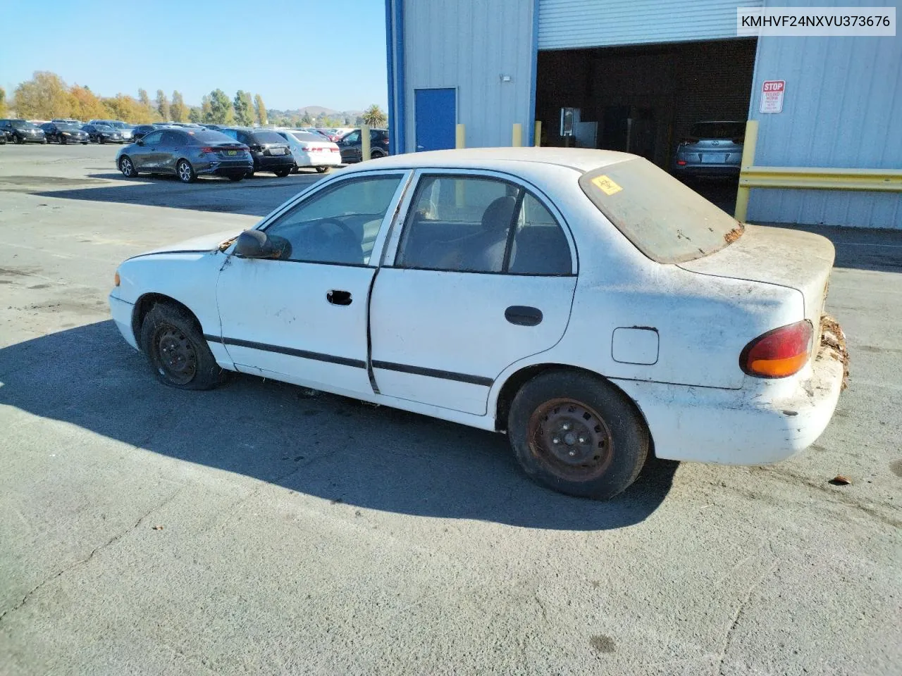 1997 Hyundai Accent Gl VIN: KMHVF24NXVU373676 Lot: 77866484