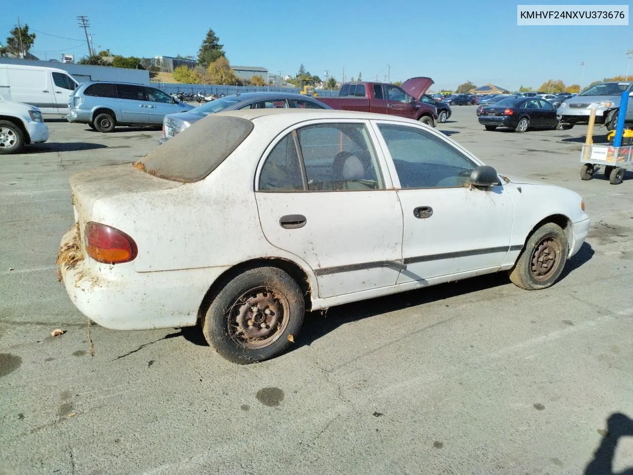 1997 Hyundai Accent Gl VIN: KMHVF24NXVU373676 Lot: 77866484