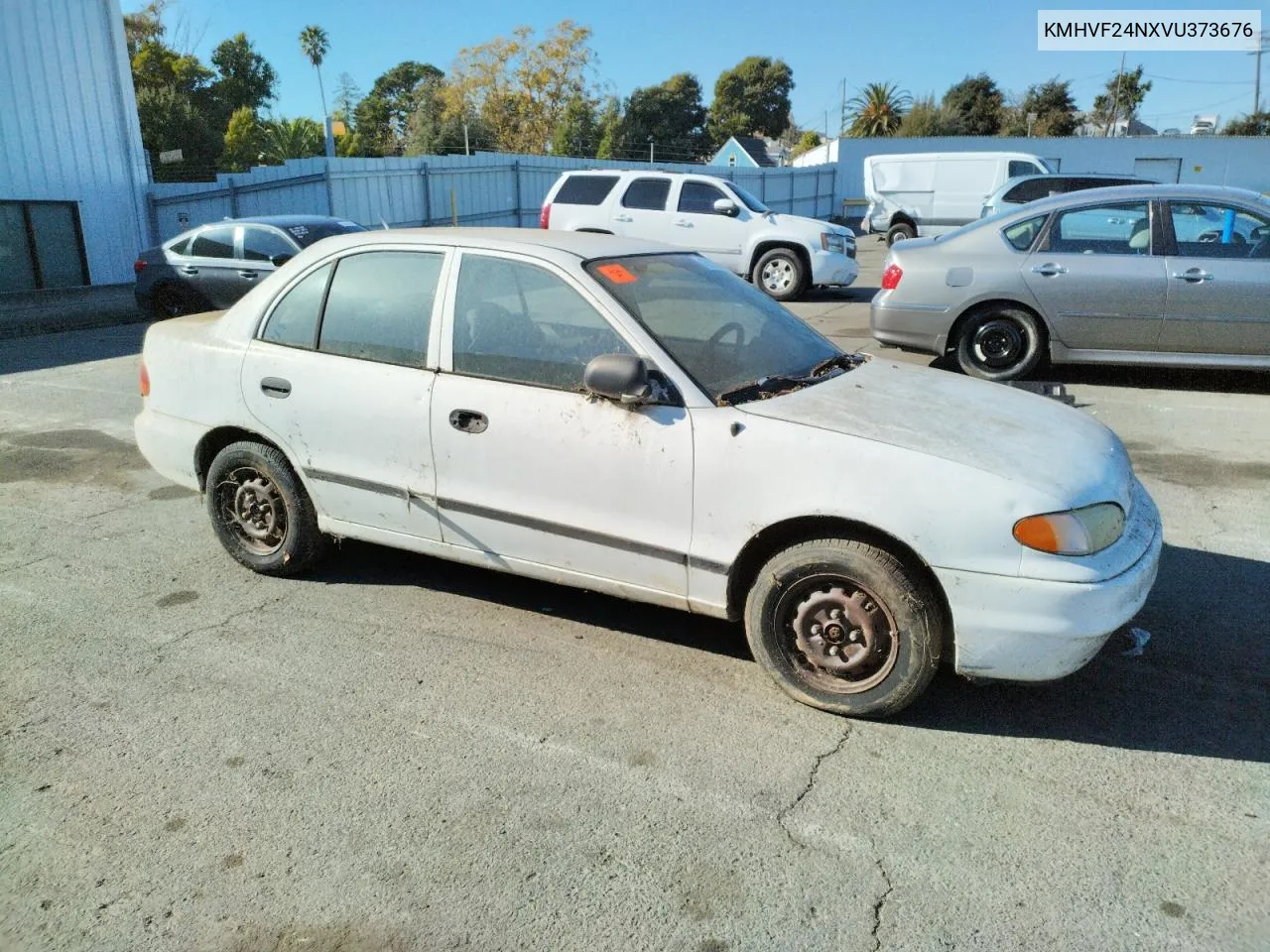 1997 Hyundai Accent Gl VIN: KMHVF24NXVU373676 Lot: 77866484