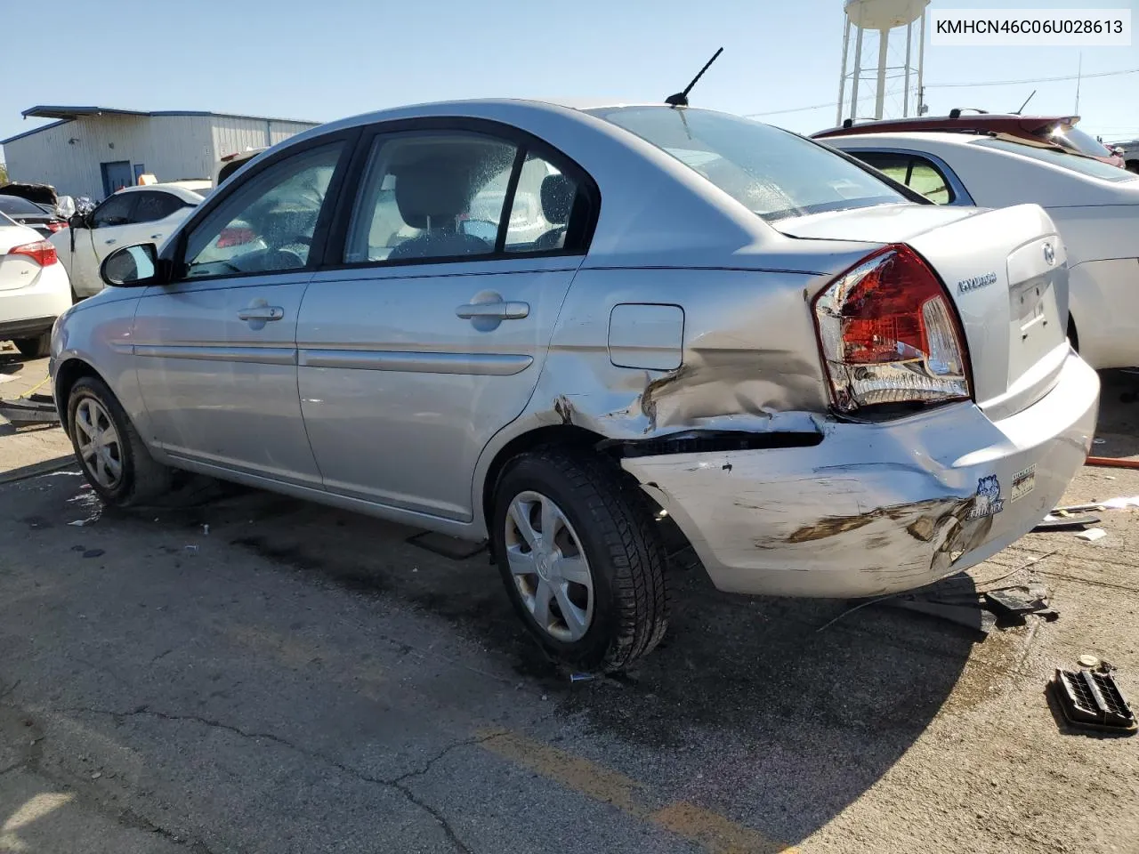 2006 Hyundai Accent Gls VIN: KMHCN46C06U028613 Lot: 74035624