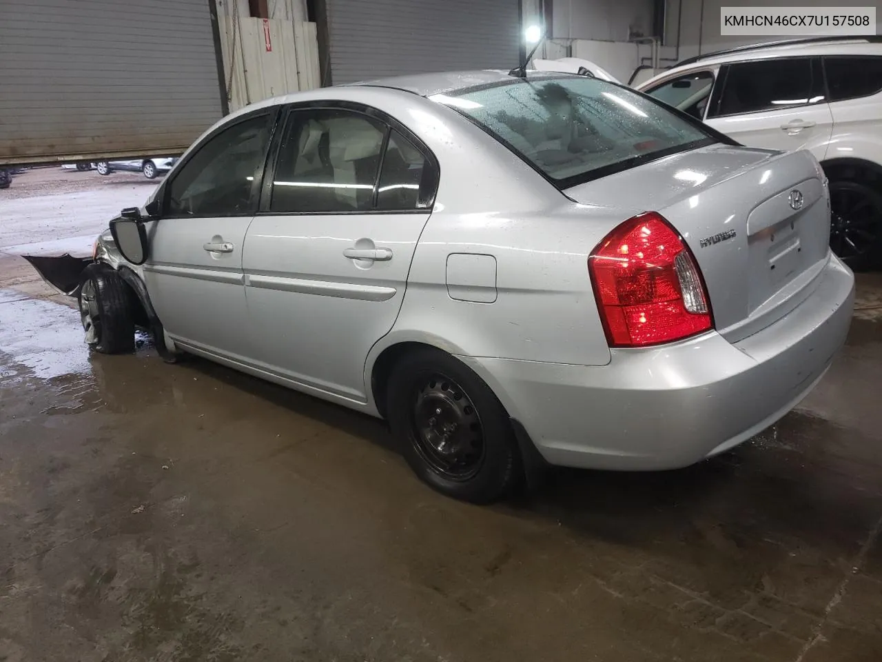 2007 Hyundai Accent Gls VIN: KMHCN46CX7U157508 Lot: 78137694