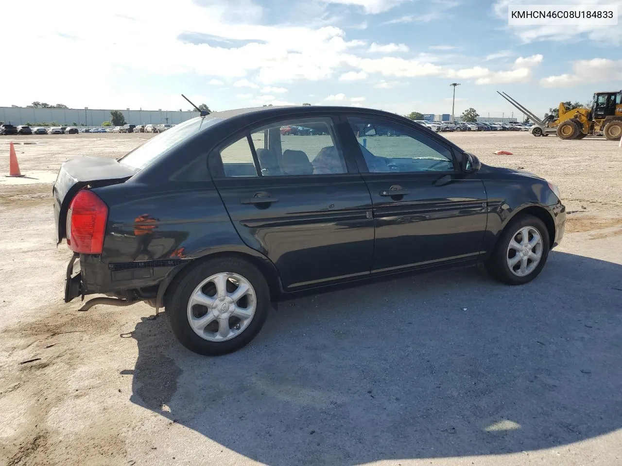 2008 Hyundai Accent Gls VIN: KMHCN46C08U184833 Lot: 60647344