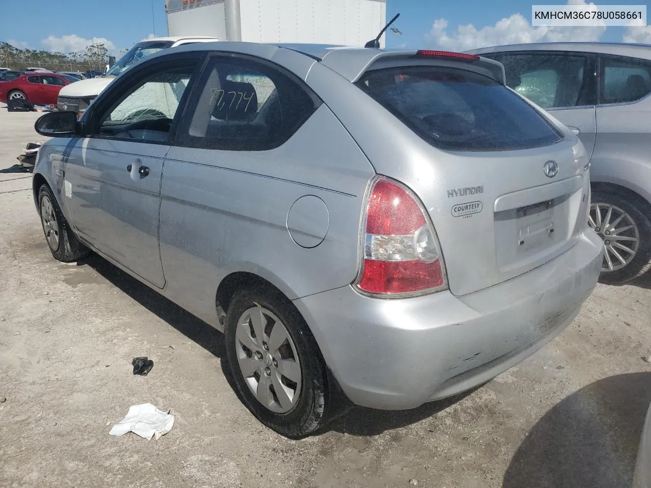 2008 Hyundai Accent Gs VIN: KMHCM36C78U058661 Lot: 76366274