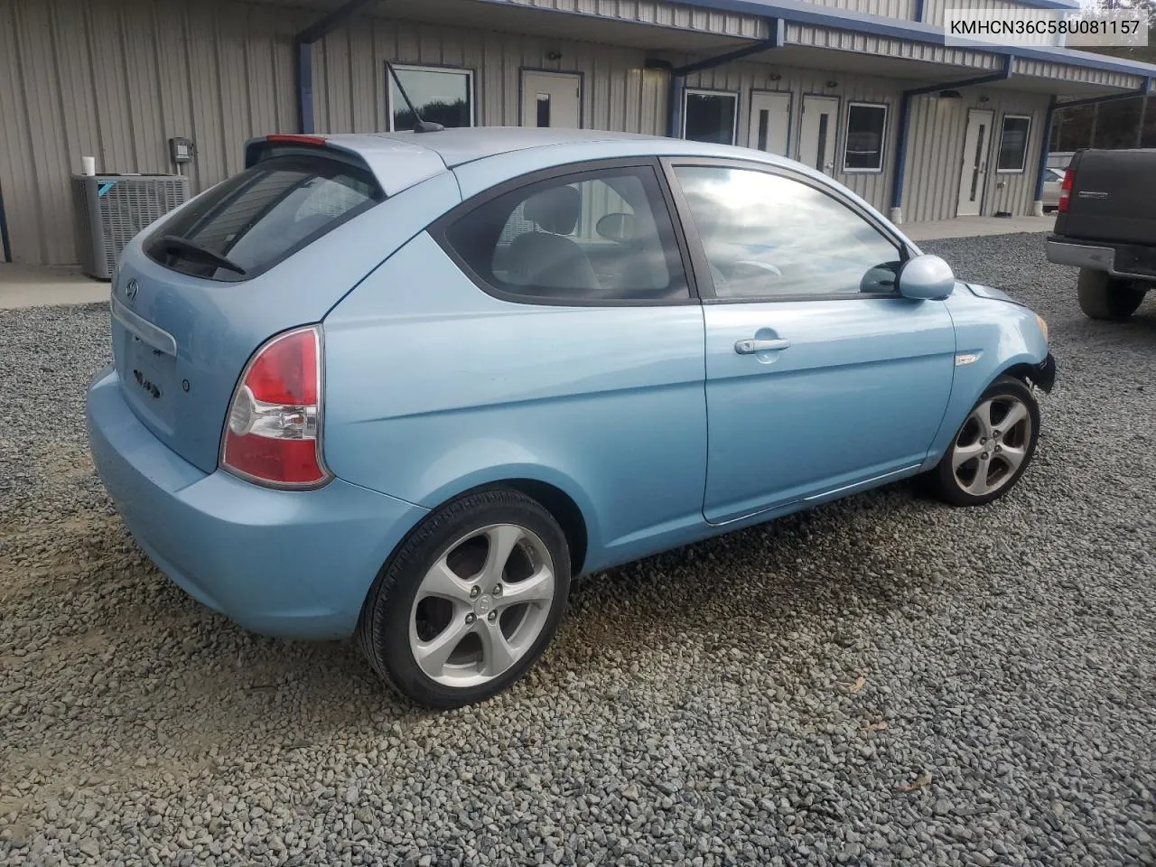 2008 Hyundai Accent Se VIN: KMHCN36C58U081157 Lot: 79918244