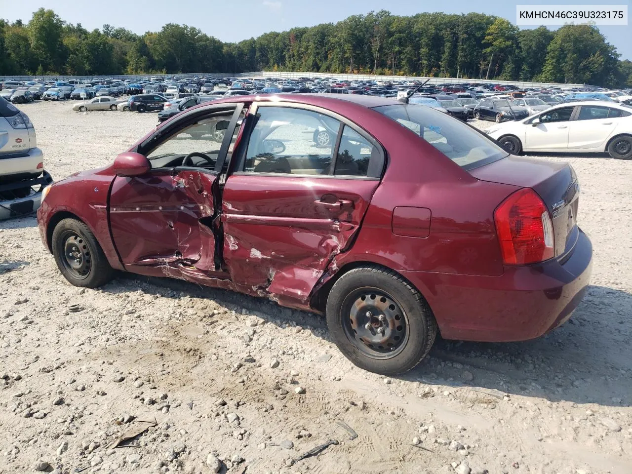 2009 Hyundai Accent Gls VIN: KMHCN46C39U323175 Lot: 71560944