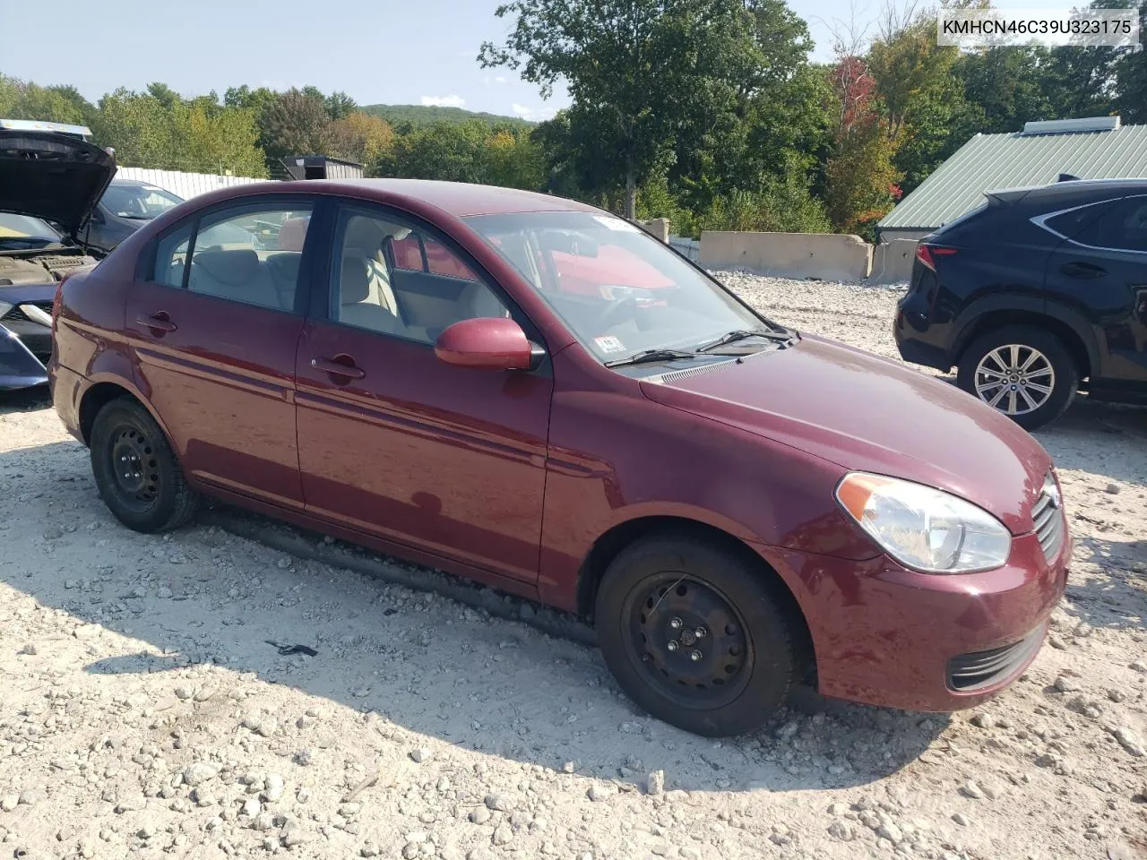 2009 Hyundai Accent Gls VIN: KMHCN46C39U323175 Lot: 71560944