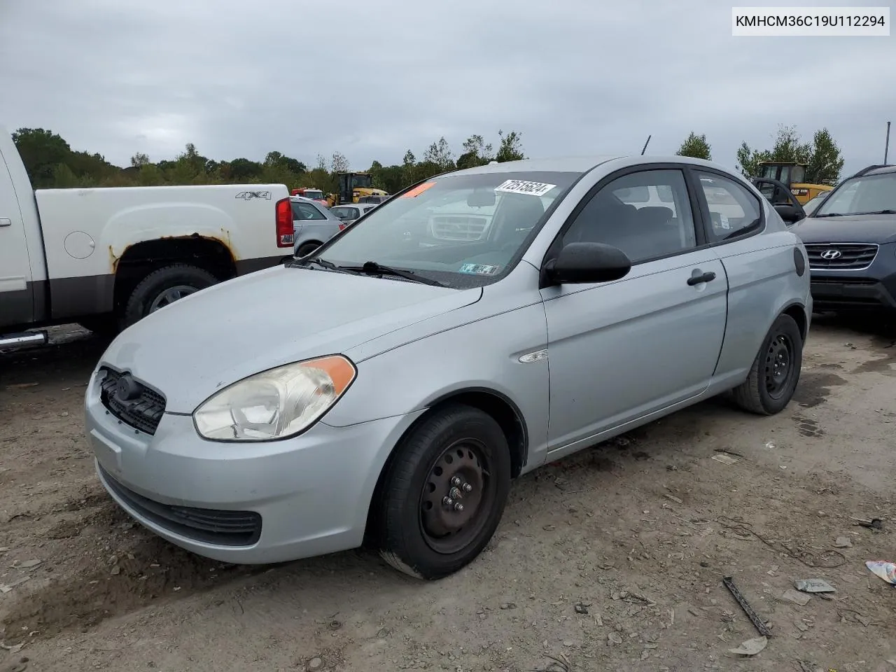 KMHCM36C19U112294 2009 Hyundai Accent Gs