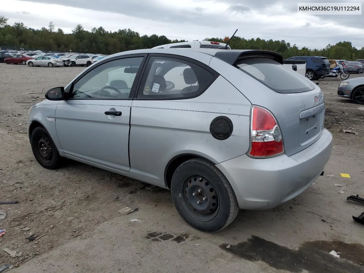 2009 Hyundai Accent Gs VIN: KMHCM36C19U112294 Lot: 72515624