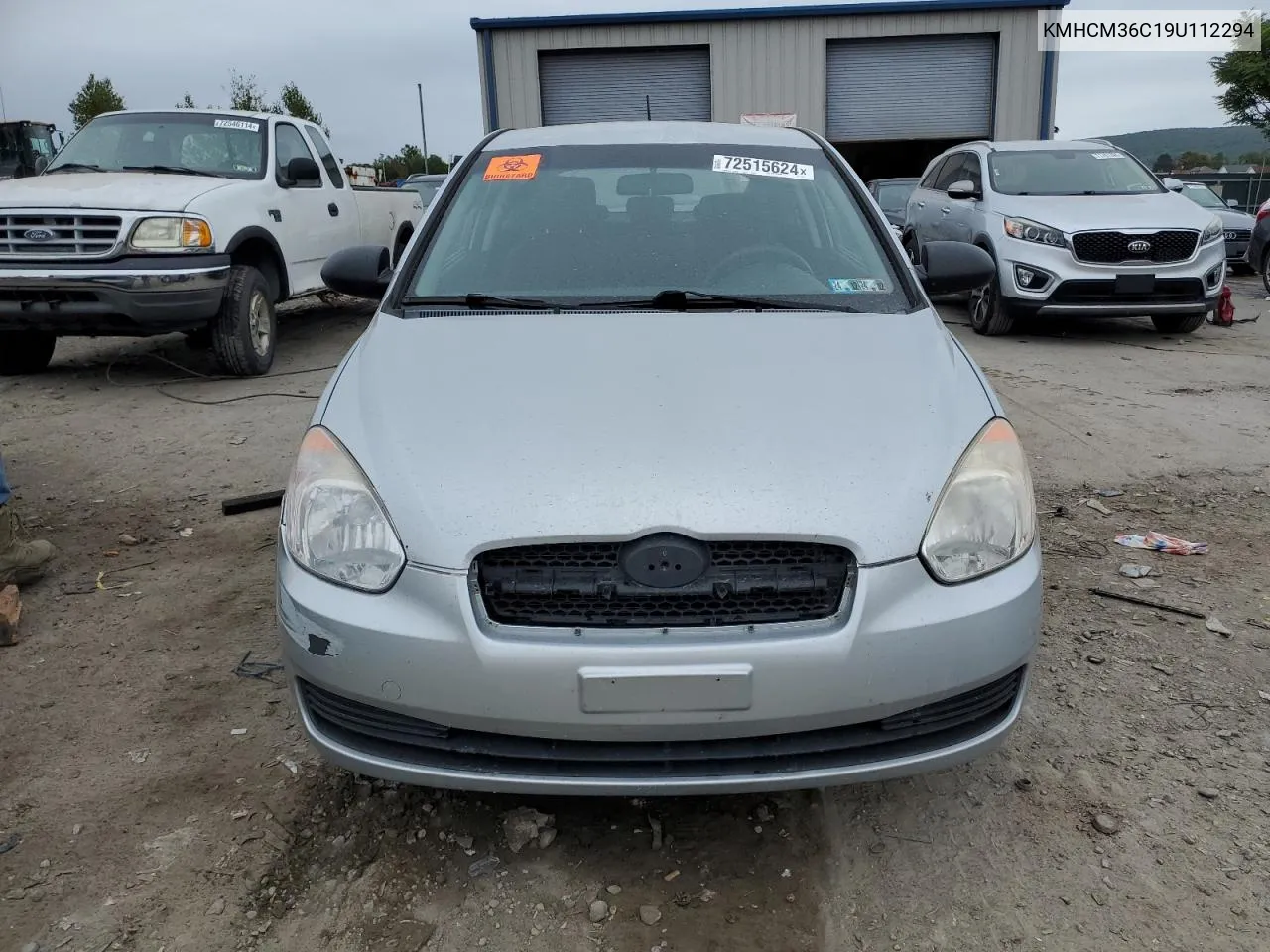 KMHCM36C19U112294 2009 Hyundai Accent Gs