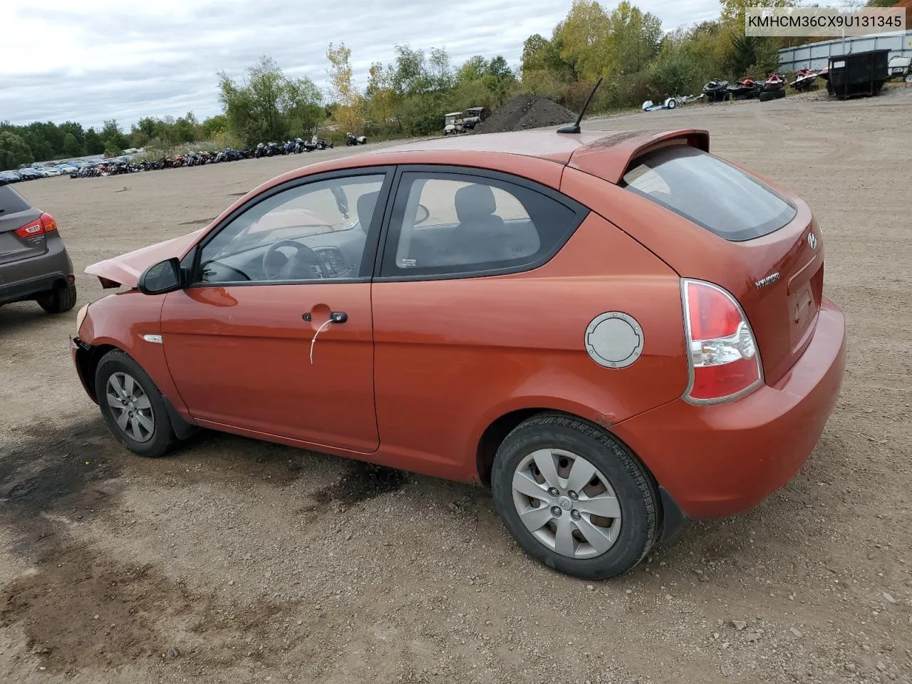 2009 Hyundai Accent Gs VIN: KMHCM36CX9U131345 Lot: 74927154