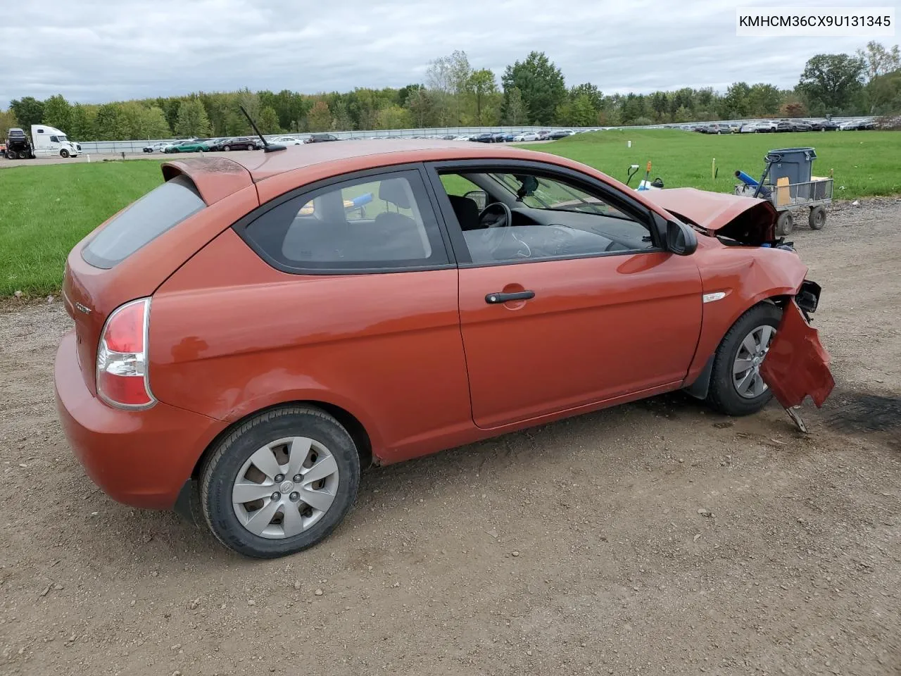 2009 Hyundai Accent Gs VIN: KMHCM36CX9U131345 Lot: 74927154