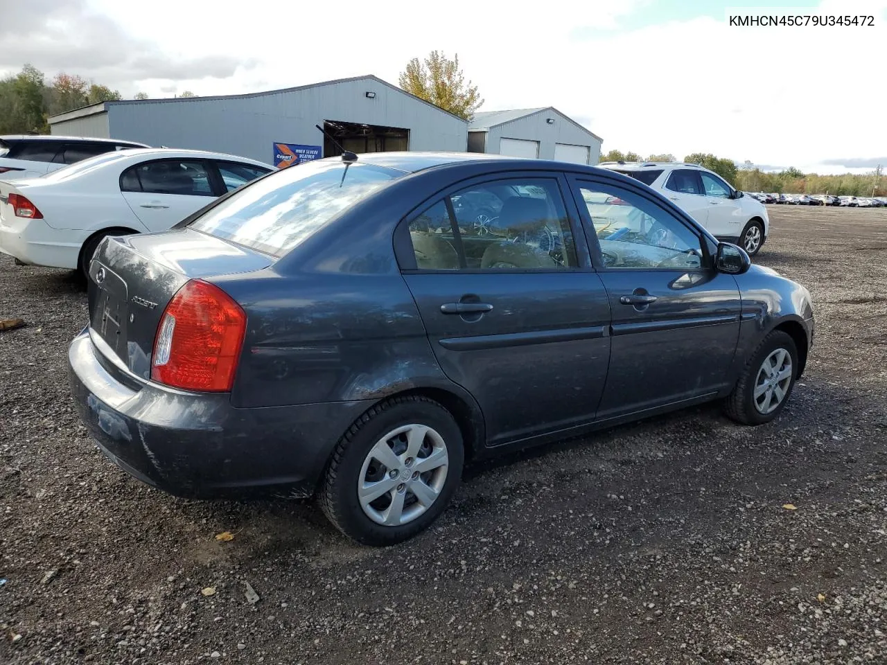 KMHCN45C79U345472 2009 Hyundai Accent Gls