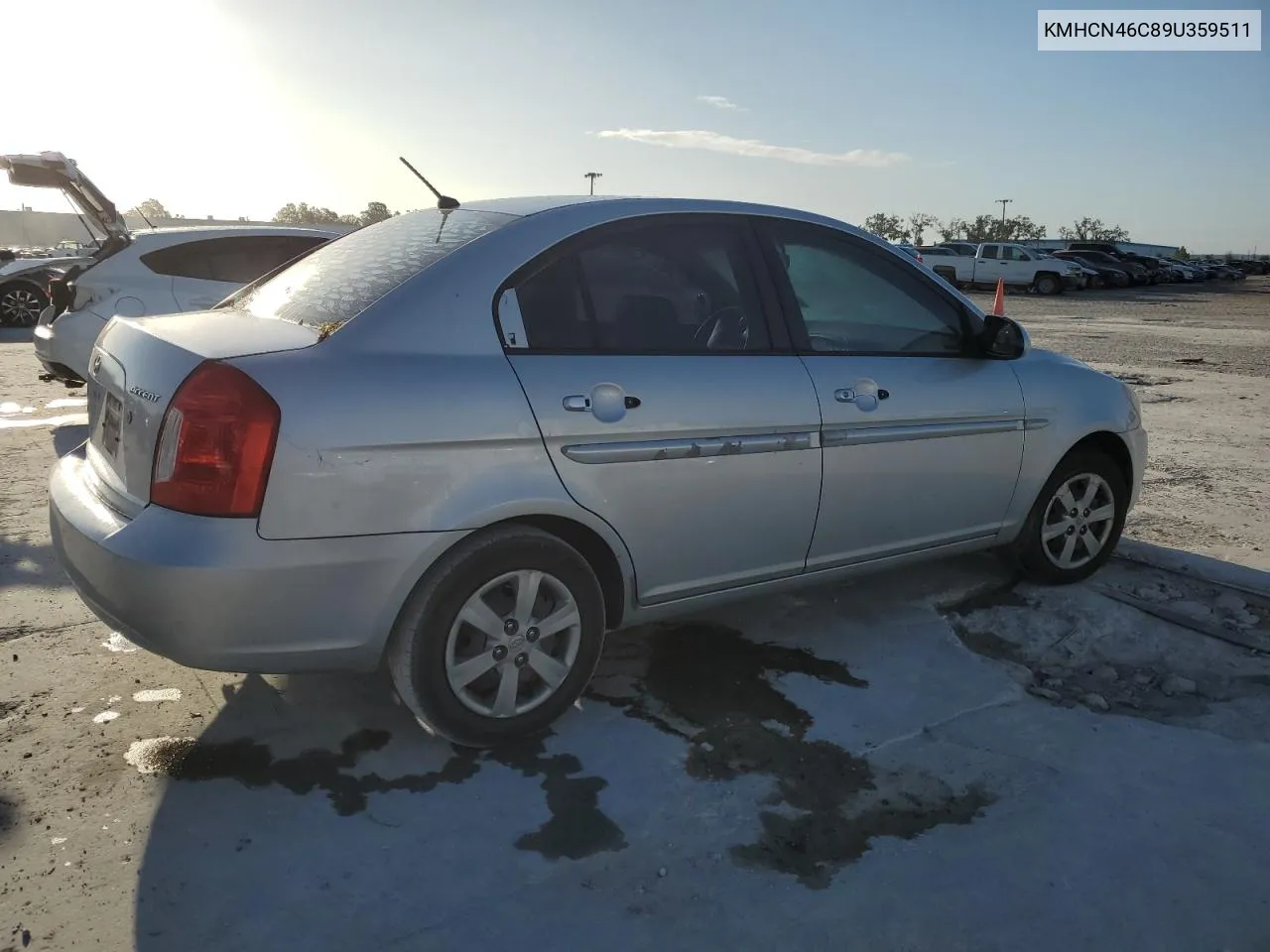 2009 Hyundai Accent Gls VIN: KMHCN46C89U359511 Lot: 76924394