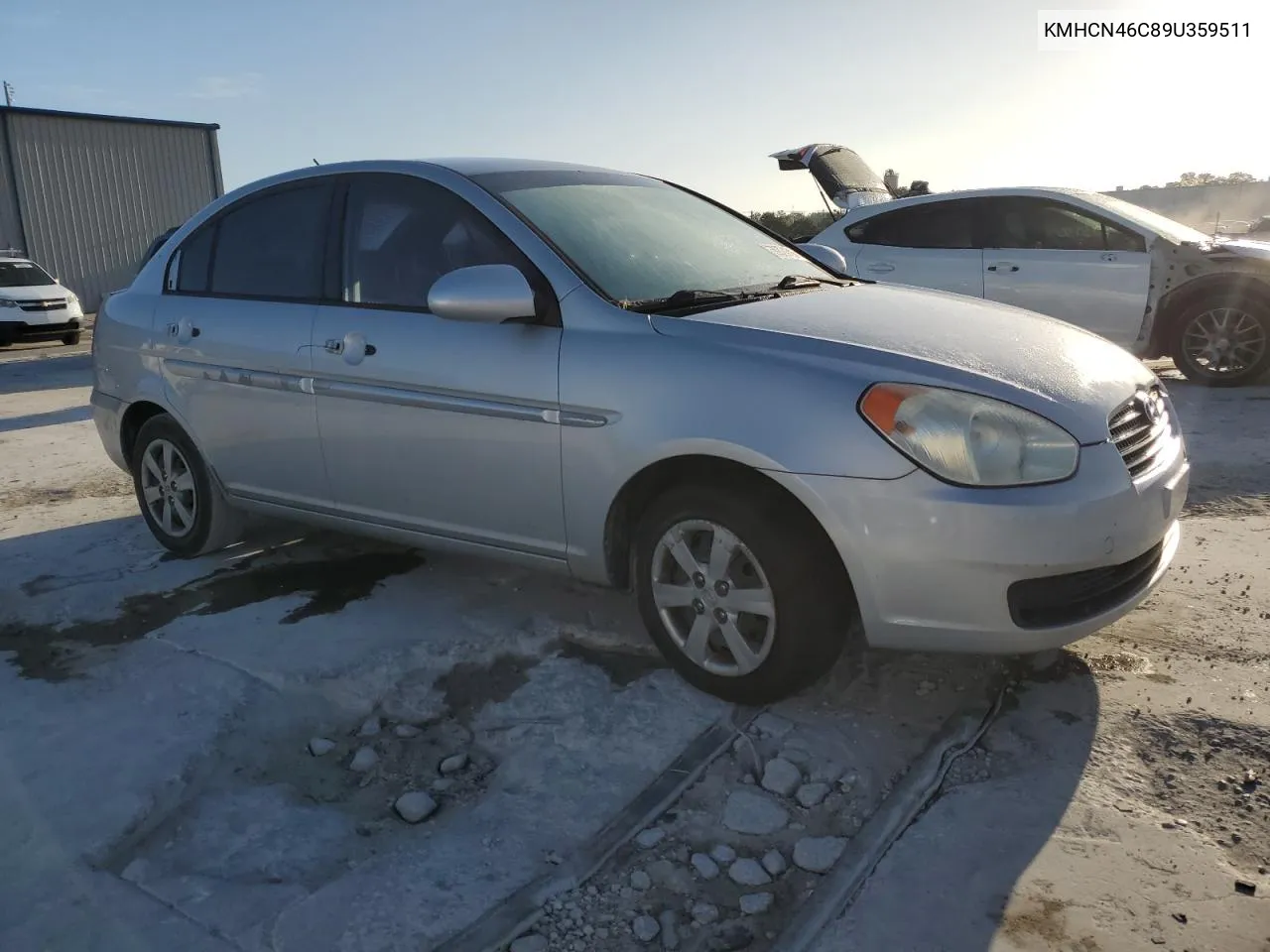 2009 Hyundai Accent Gls VIN: KMHCN46C89U359511 Lot: 76924394