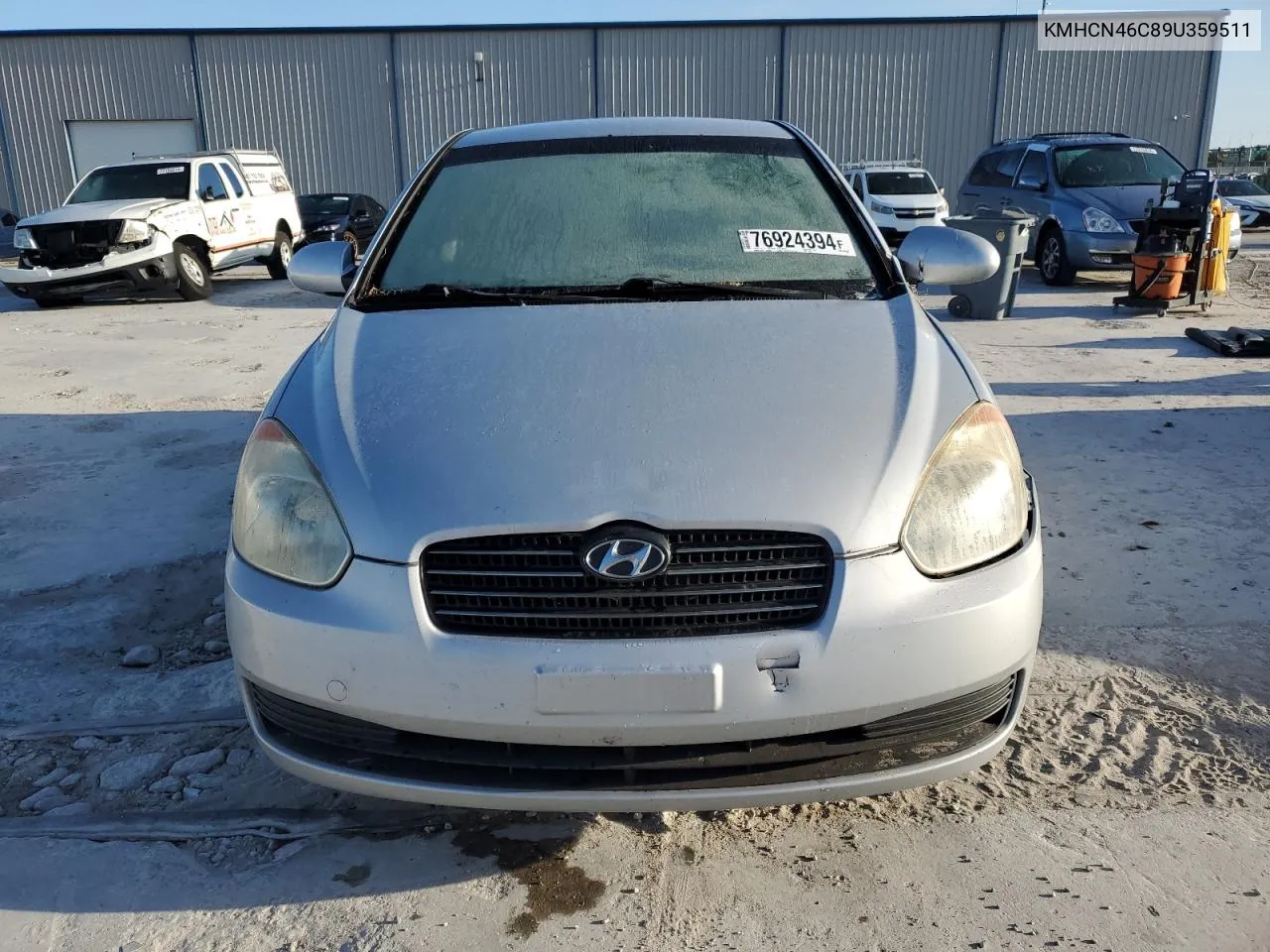 2009 Hyundai Accent Gls VIN: KMHCN46C89U359511 Lot: 76924394