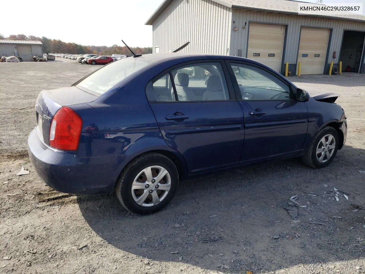 2009 Hyundai Accent Gls VIN: KMHCN46C29U328657 Lot: 77827564