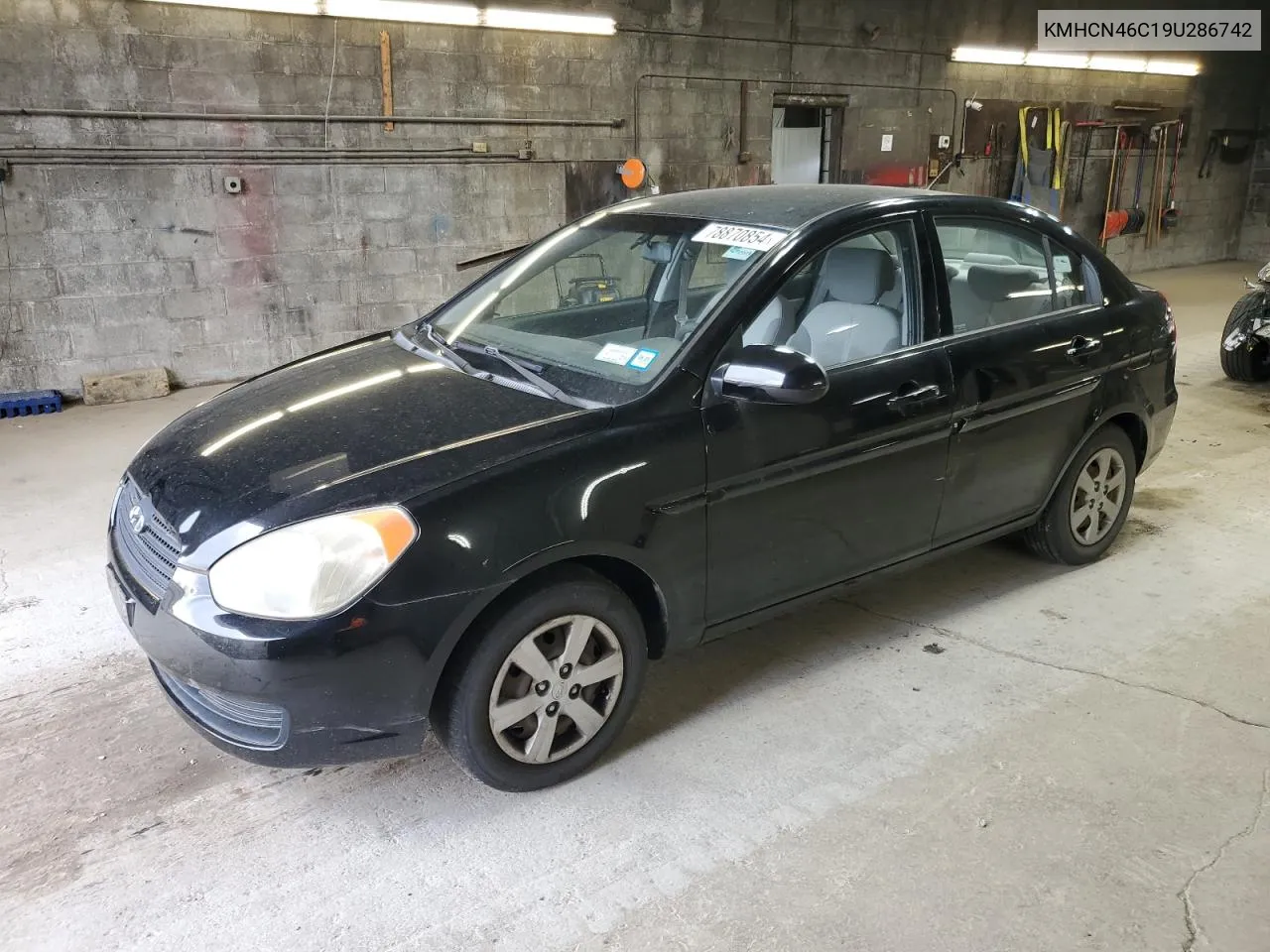 2009 Hyundai Accent Gls VIN: KMHCN46C19U286742 Lot: 78870854